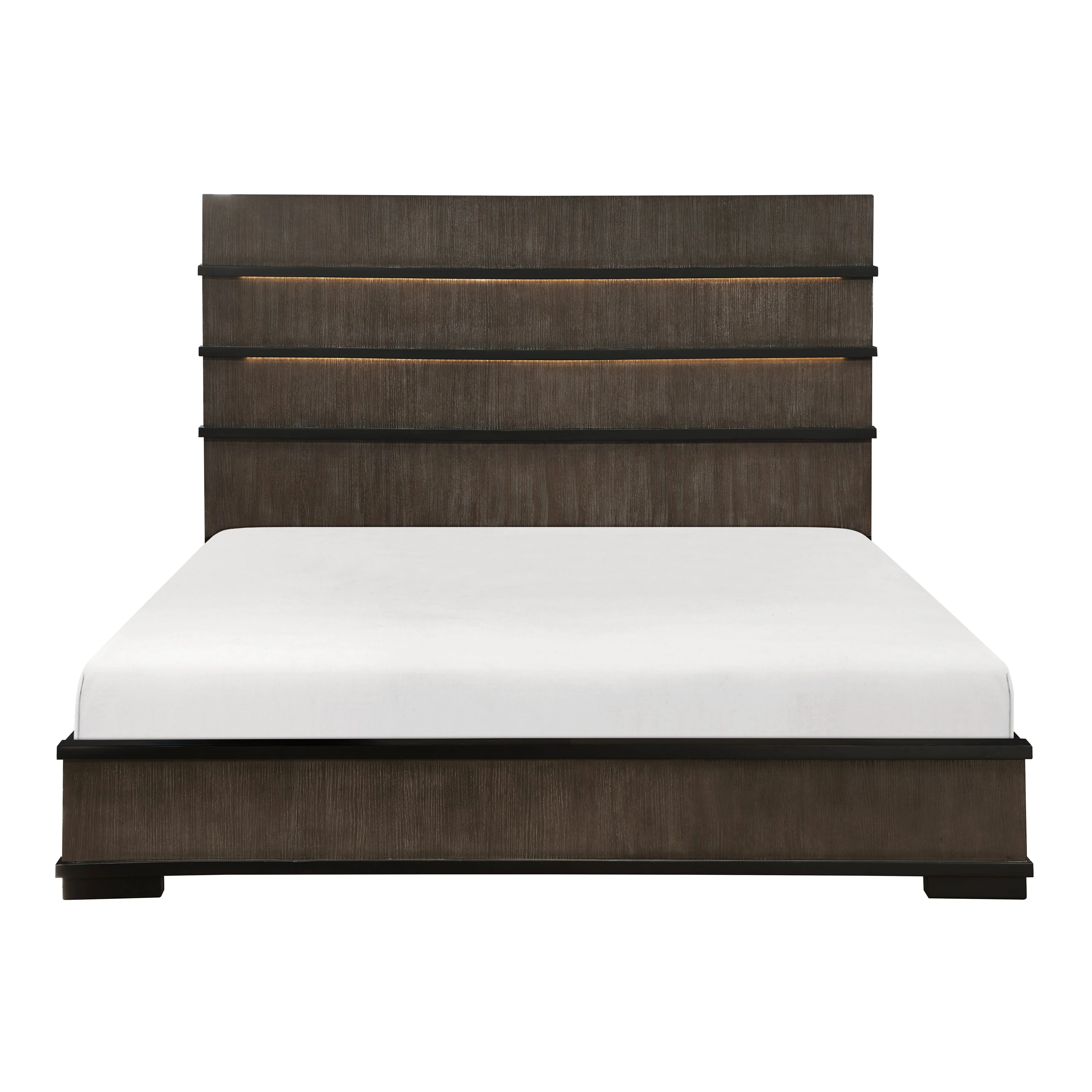 Acworth Brownish Gray California King Bed - Image 6