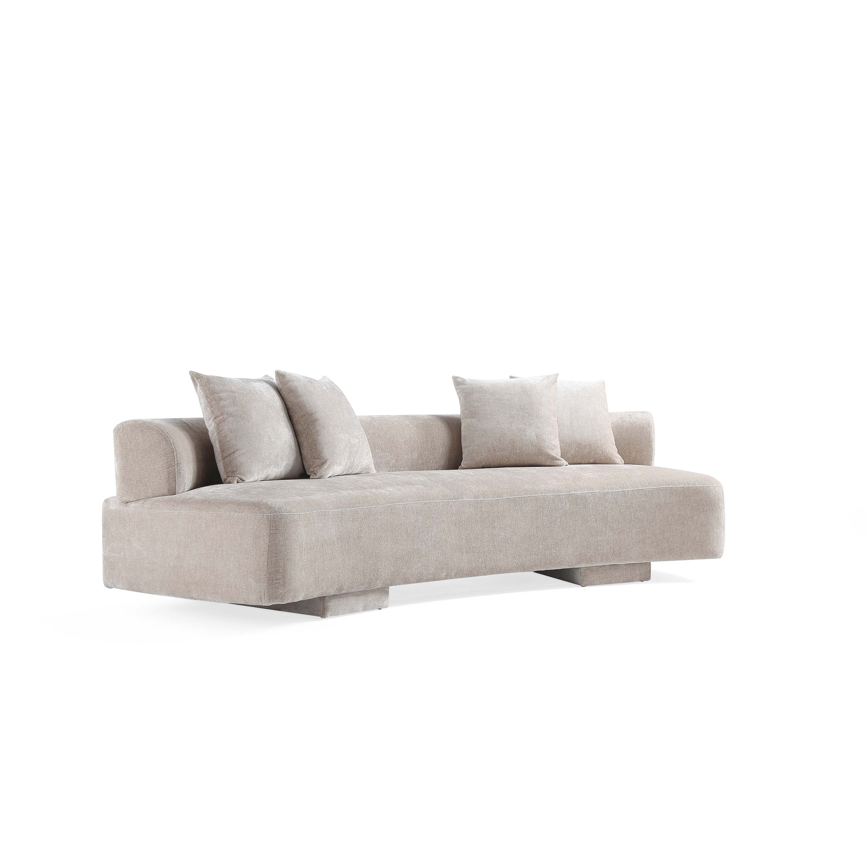 3-Piece Verandah 112" XL Sofa and 2 Accent Chairs in Beige - Image 15