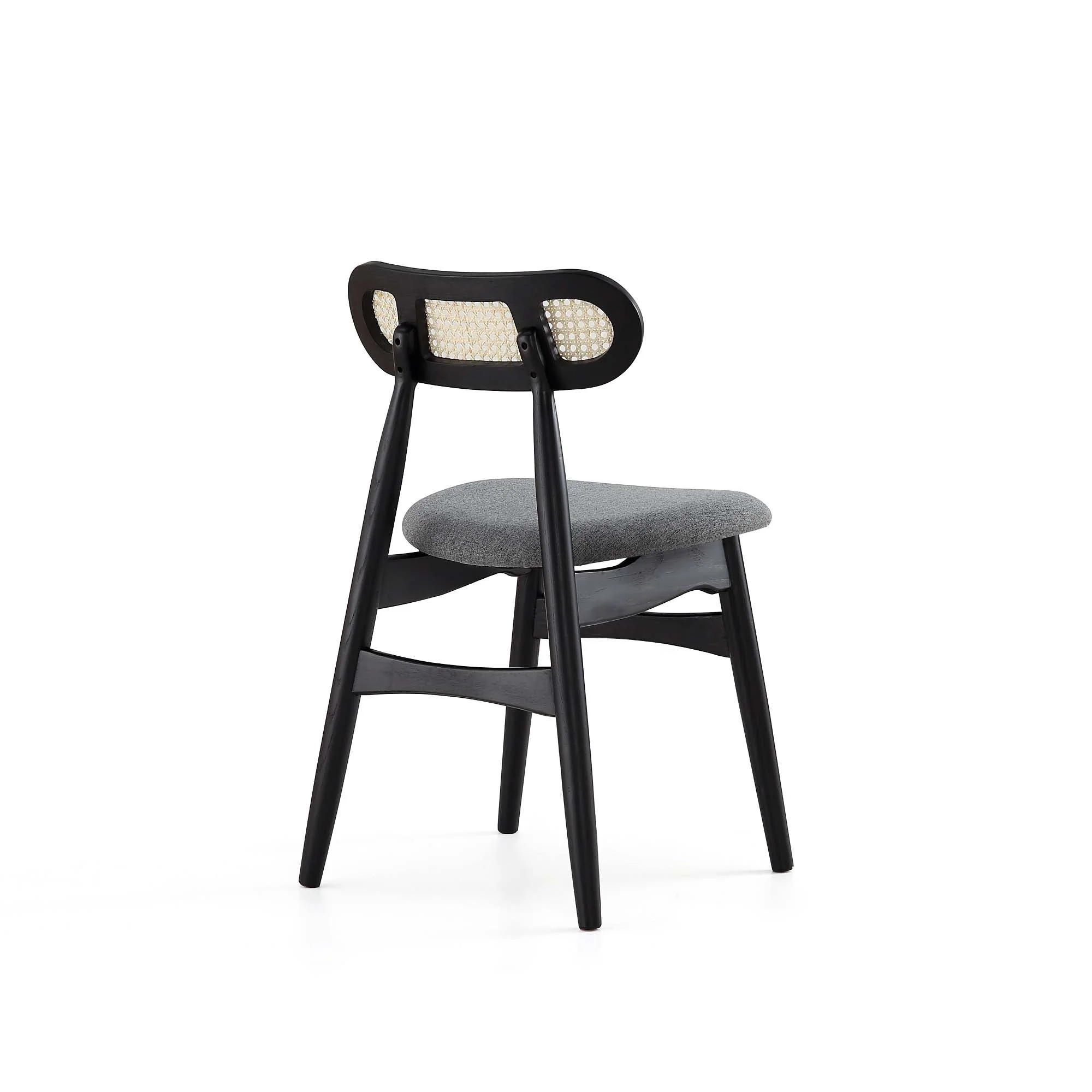 9-Piece Rockaway 70.86 Dining Set in Black with 8 Colbert Dining Chairs - Image 16