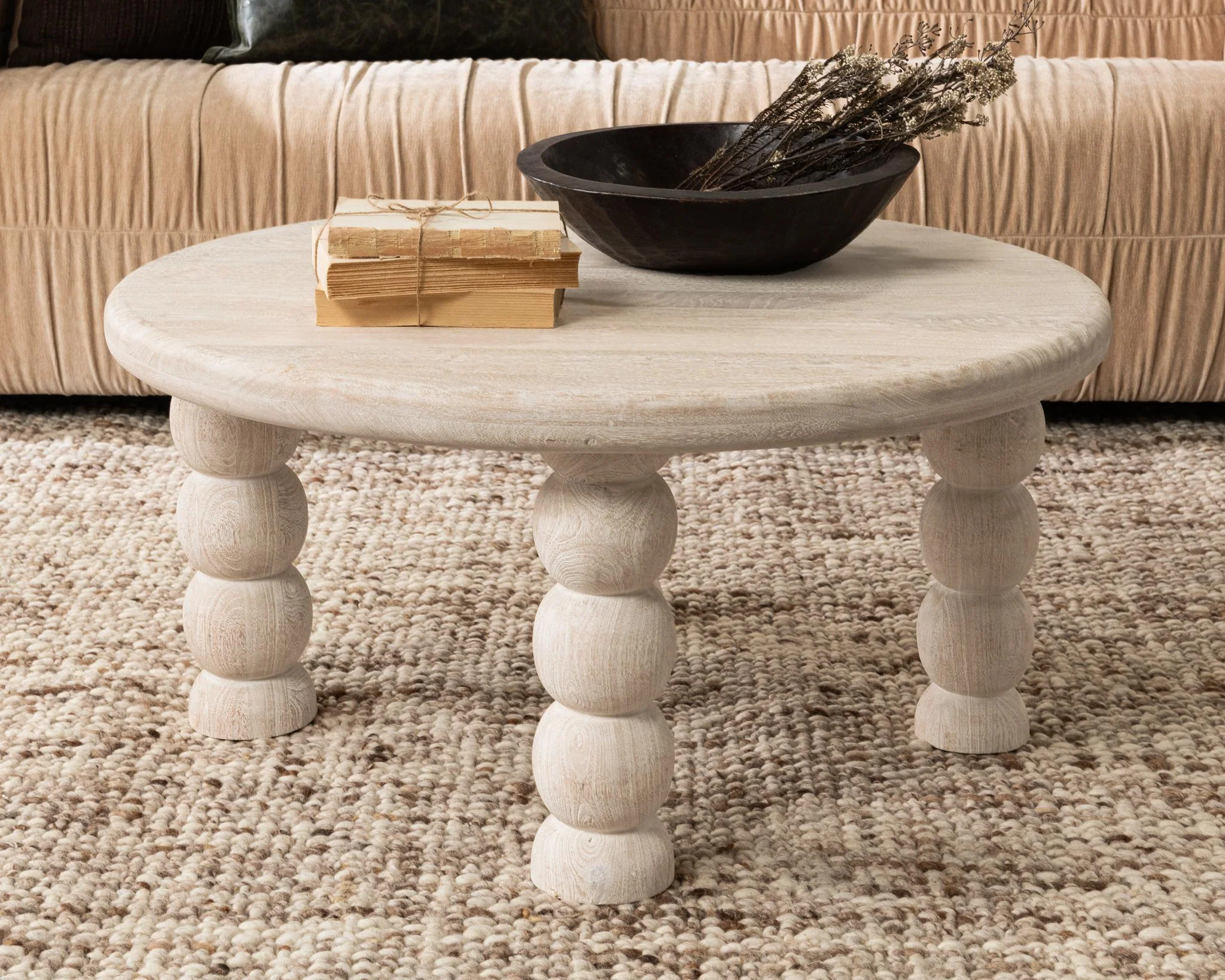 Adir Coffee Table - Cream - Image 6