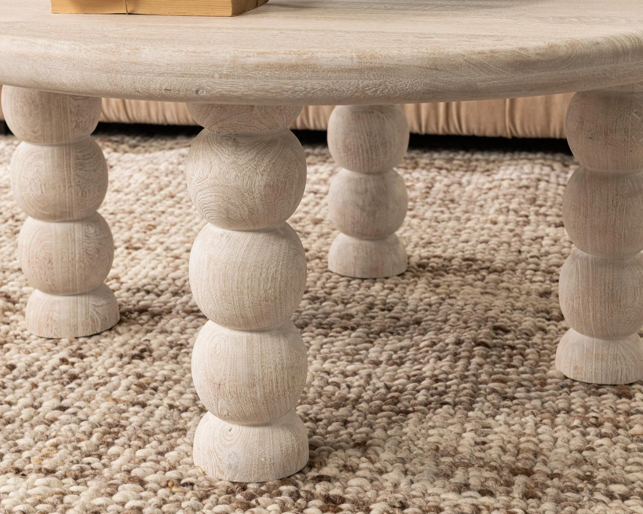 Adir Coffee Table - Cream - Image 7