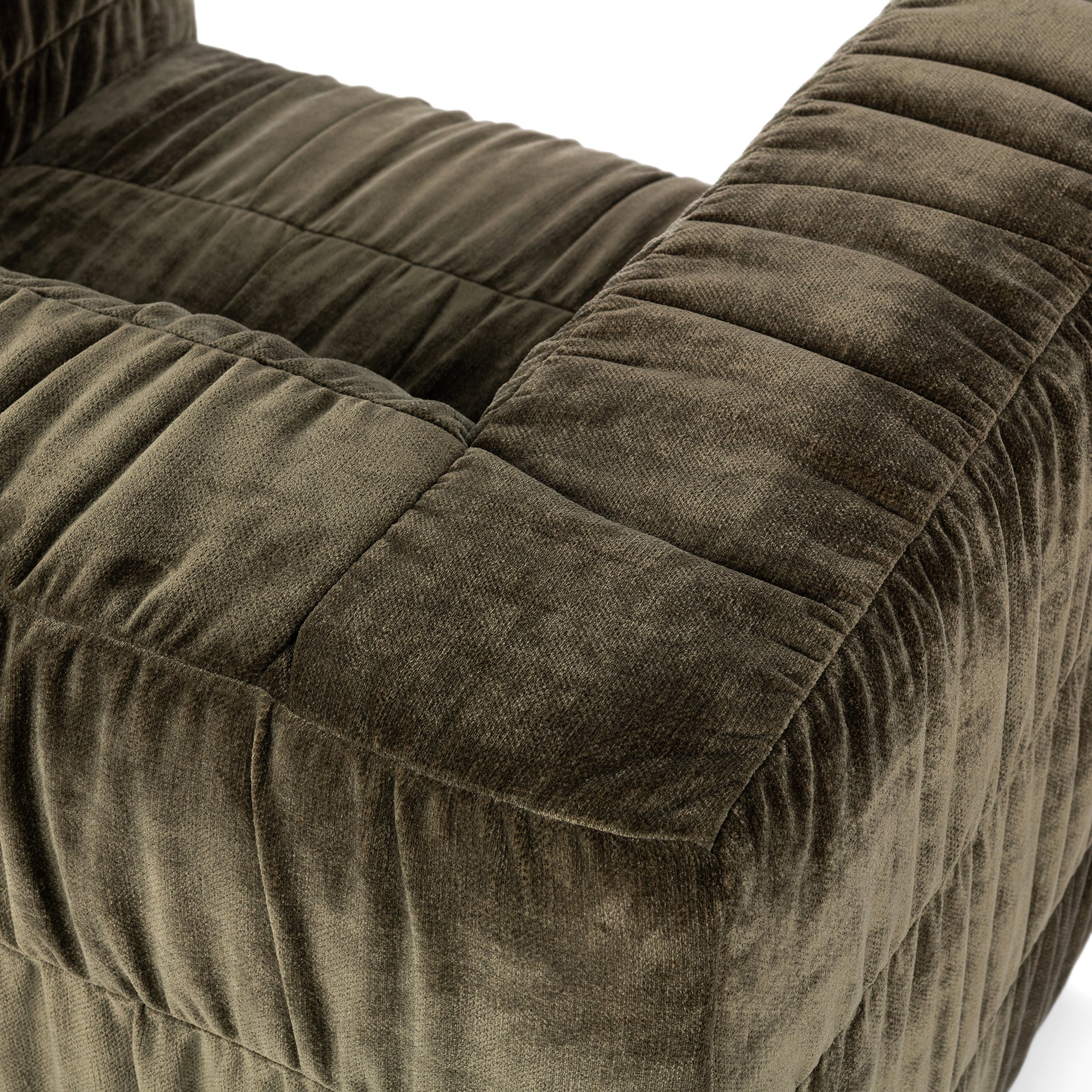 Afeela Swivel Chair - Olive Green - Image 6
