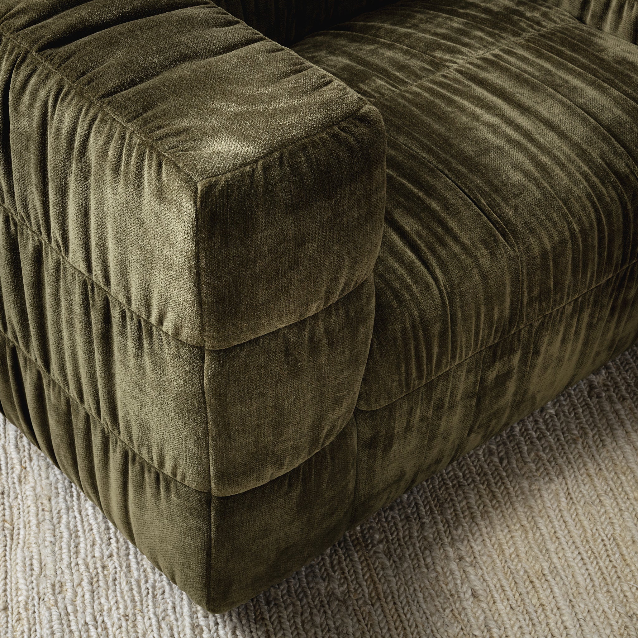Afeela Swivel Chair - Olive Green - Image 9