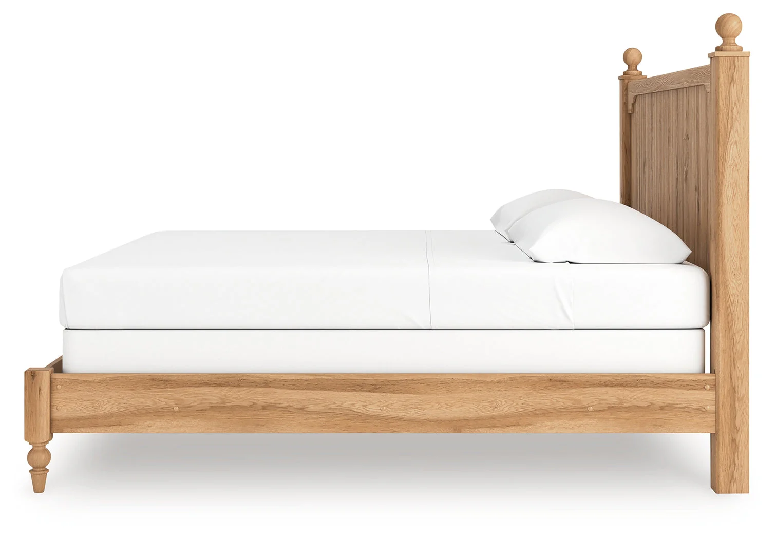 Aleaport Warm Brown King Panel Bed - Image 7