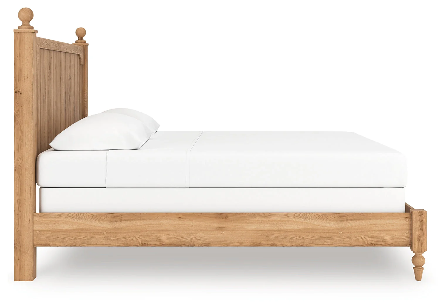 Aleaport Warm Brown King Panel Bed - Image 8