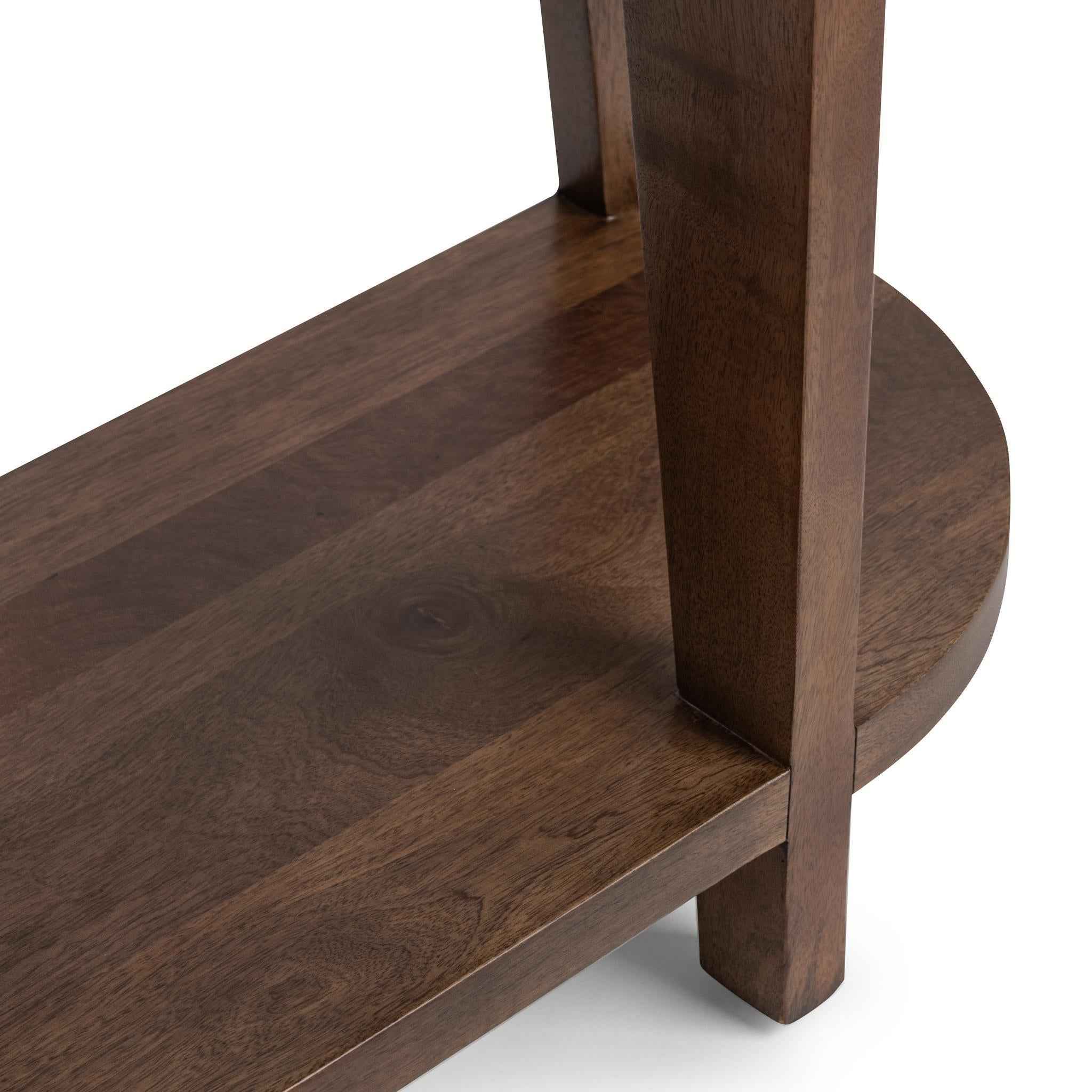Alenna Console Table - Tundra Brown - Image 5