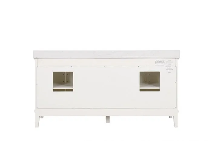 Almeria White Vanity Set - Image 2