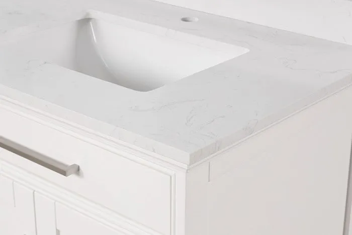 Almeria White Vanity Set - Image 7