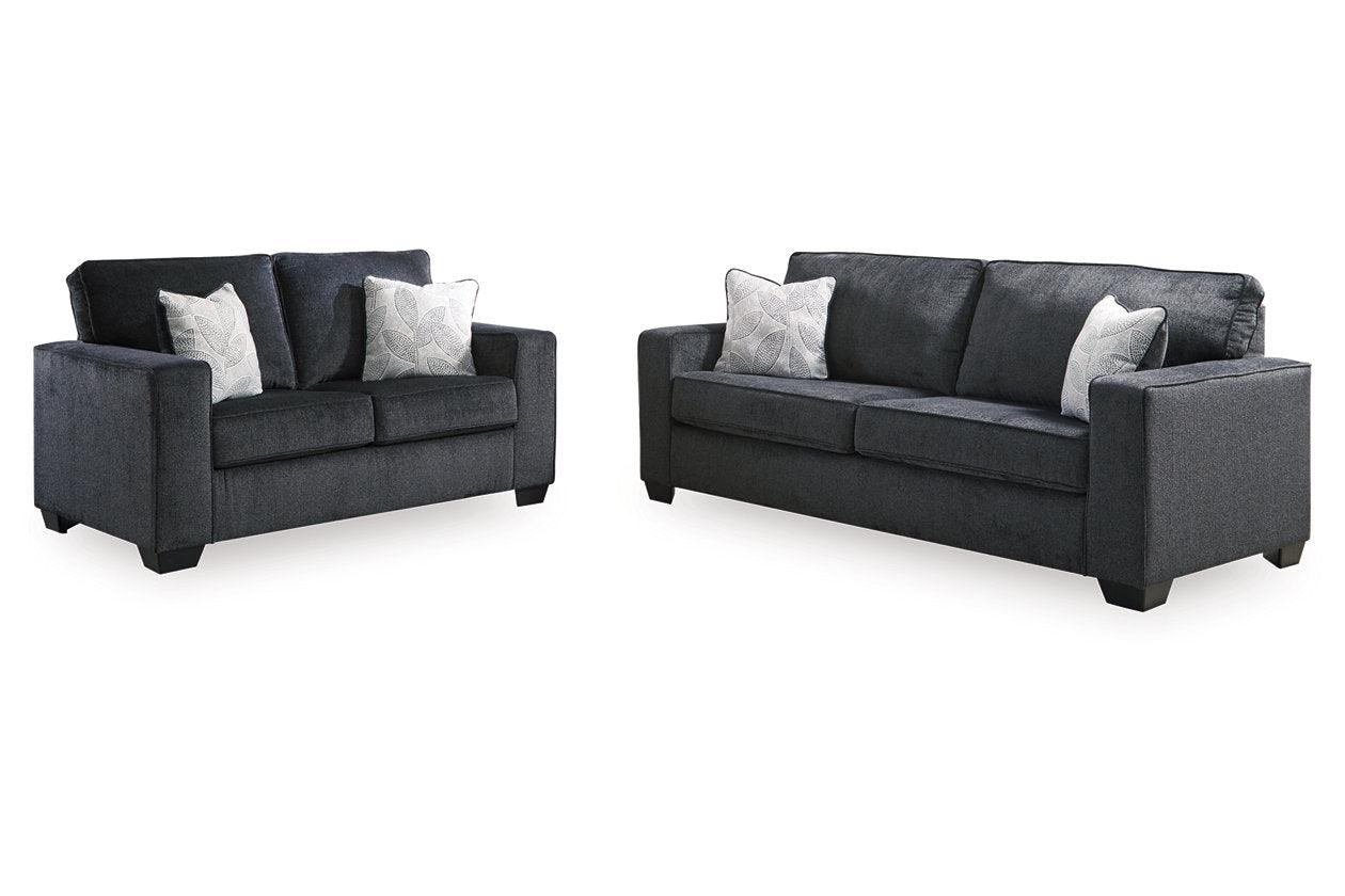 Altari Slate Sofa and Loveseat - Image 2