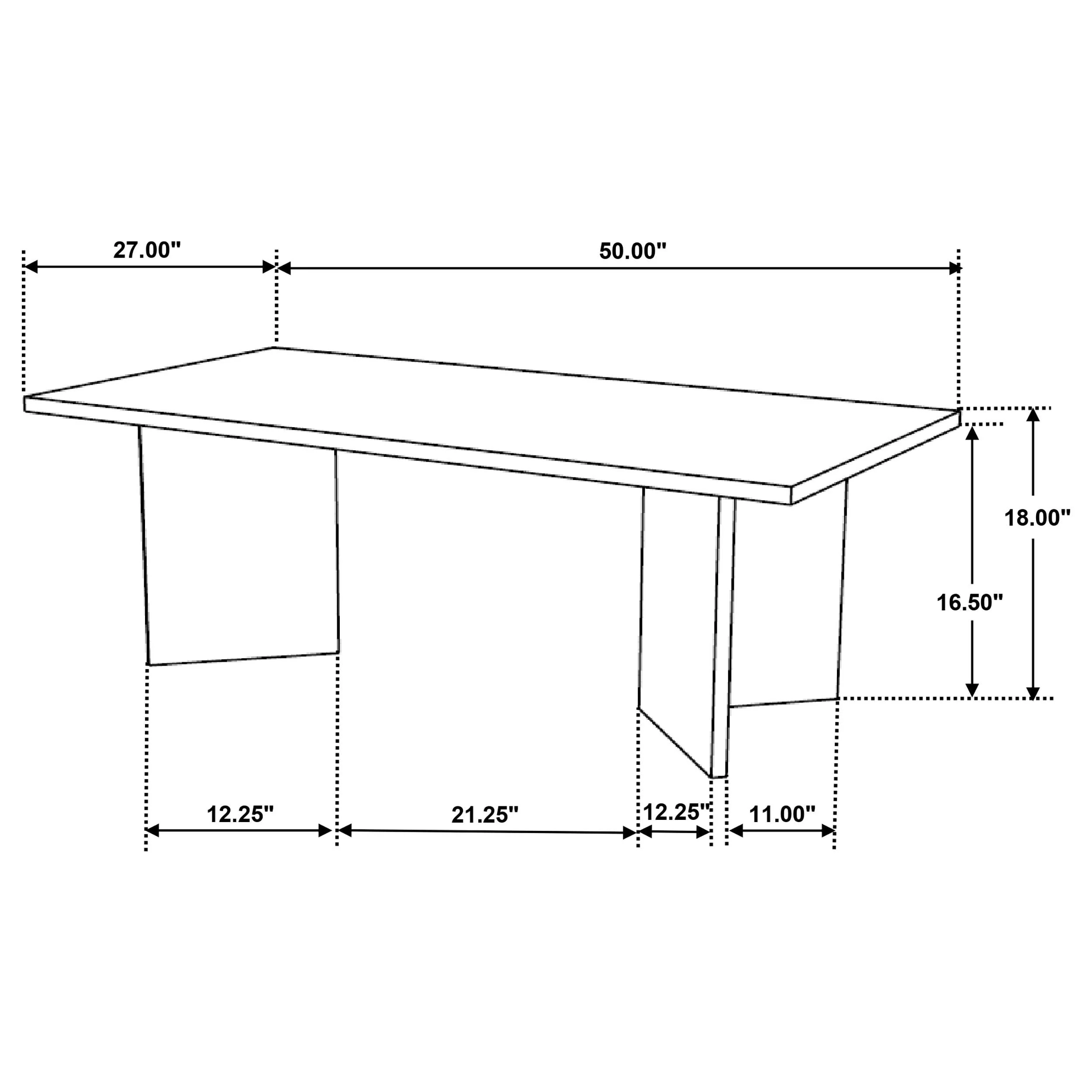 Andando Mango Brown 2-Piece Coffee and End Table Set - Image 13