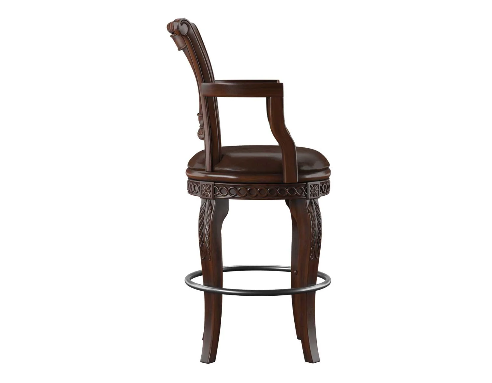 Antoinette 30″ Bar Stool,Swivel, Set of 2 - Image 6