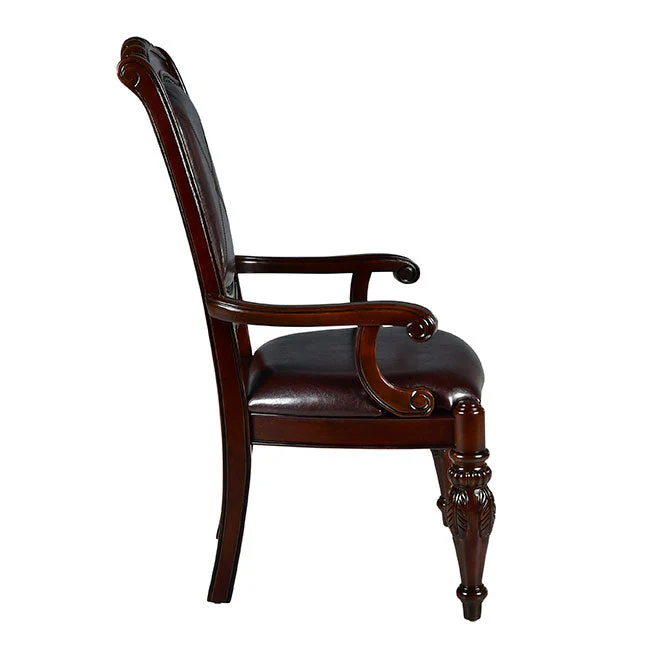 Antoinette Cherry Brown Dining Room Set - Image 8