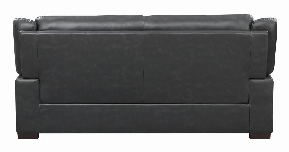 Arabella Gray Pillow Top Upholstered Sofa - Image 4