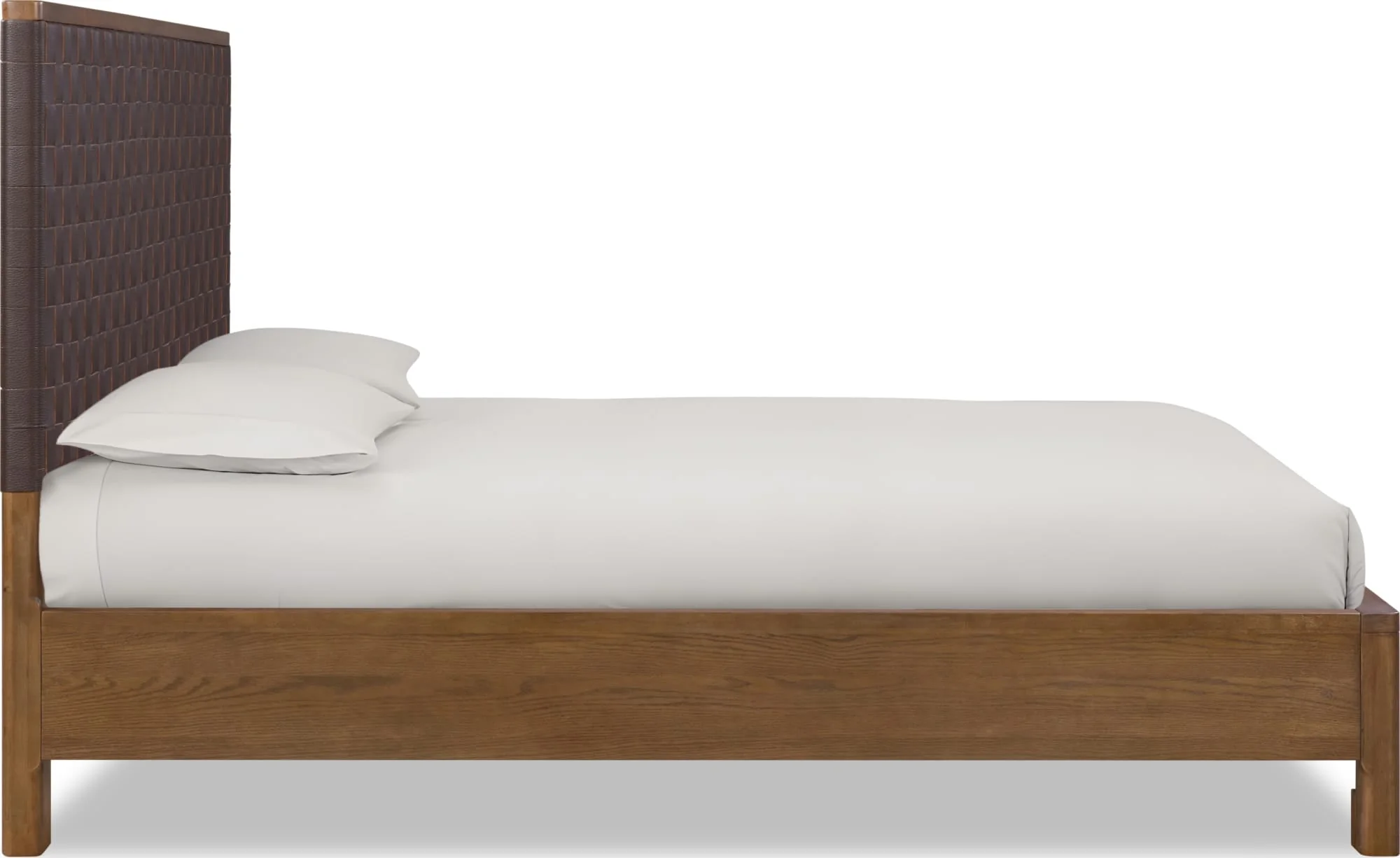 Arden Tavern Brown California King Platform Bed - Image 4
