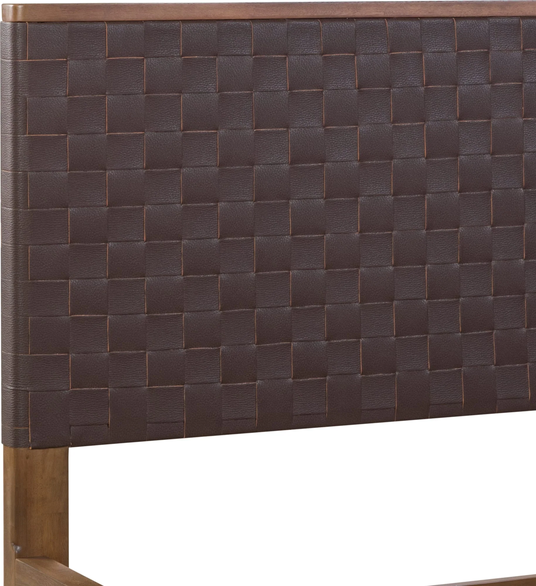 Arden Tavern Brown California King Platform Bed - Image 5