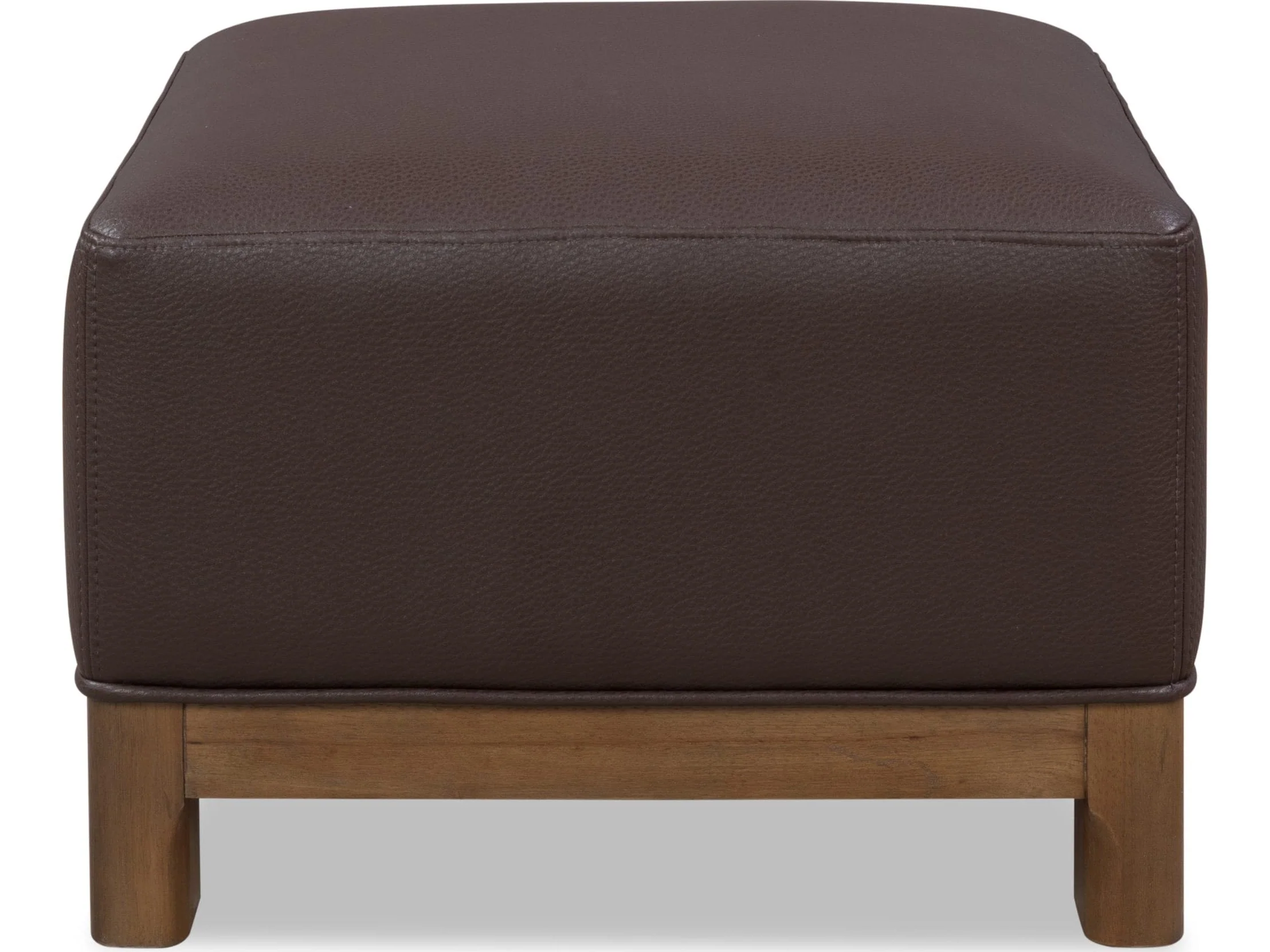 Arden Tavern Brown Upholstered Ottoman