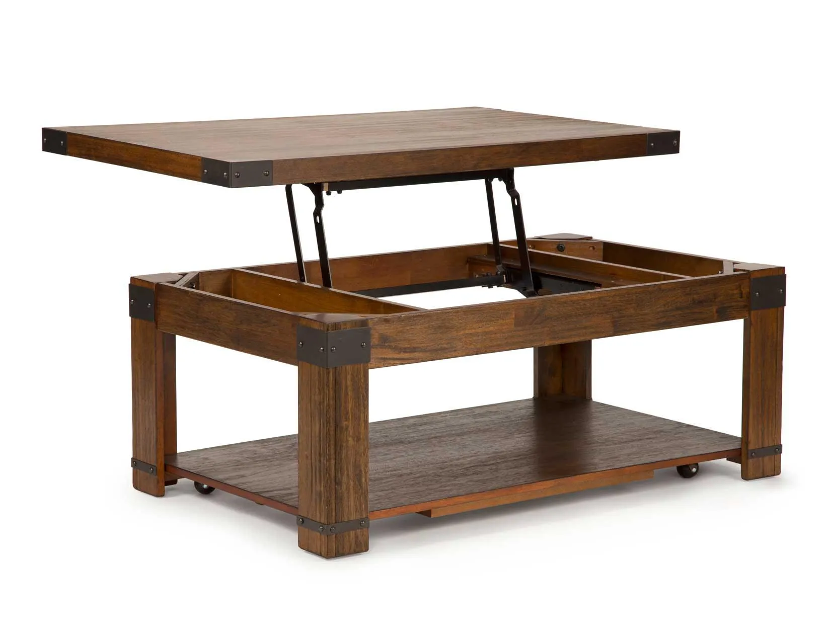 Arusha 3-Piece Lift-Top Set (Lift-Top Cocktail & 2 End Tables) - Image 5