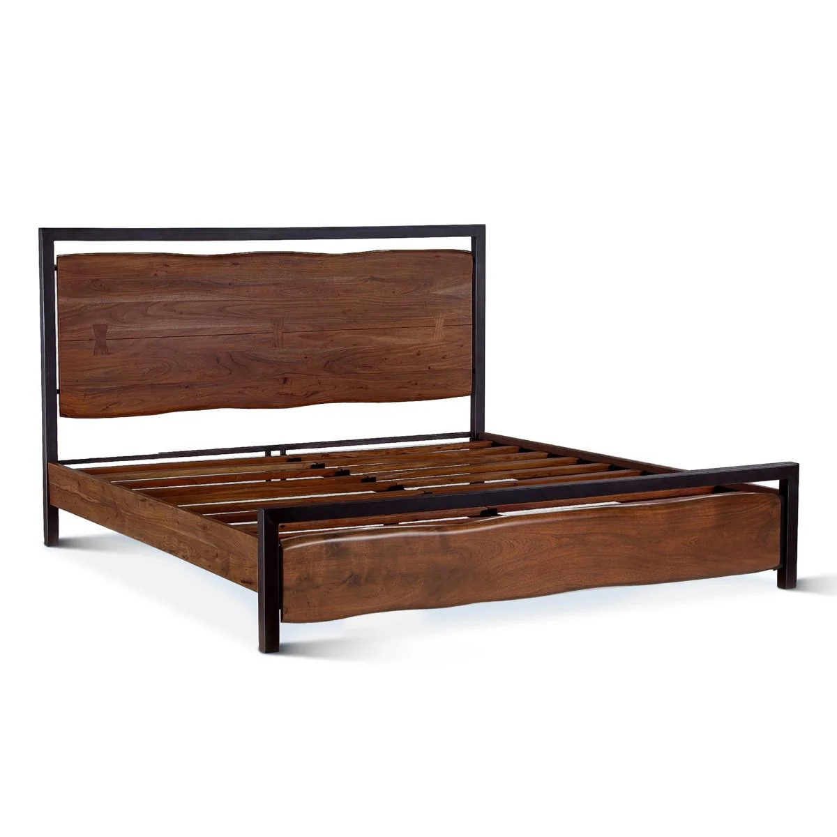 Aspen Queen Bed in Walnut - Image 2