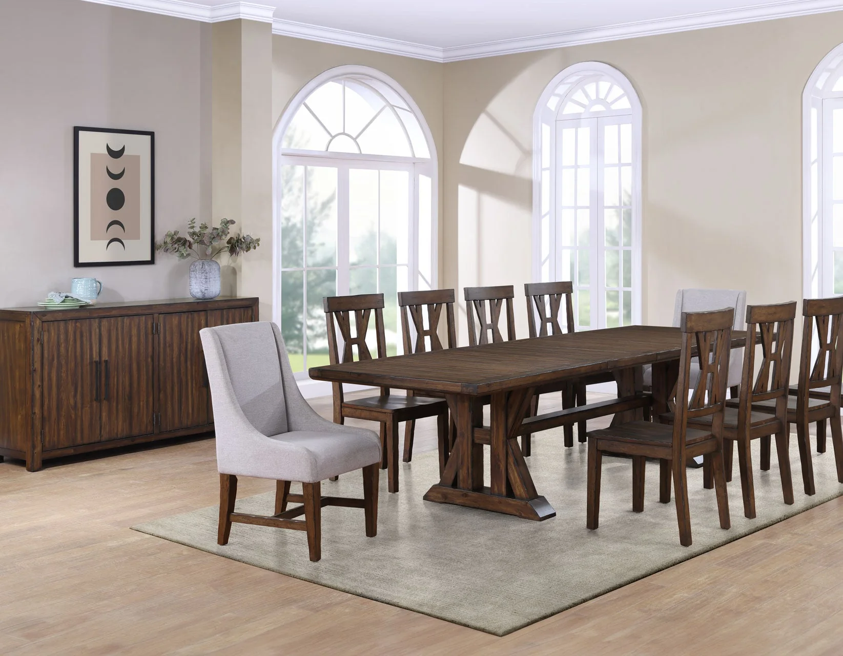 Auburn Dark Tobacco Dining Room Set - Image 2