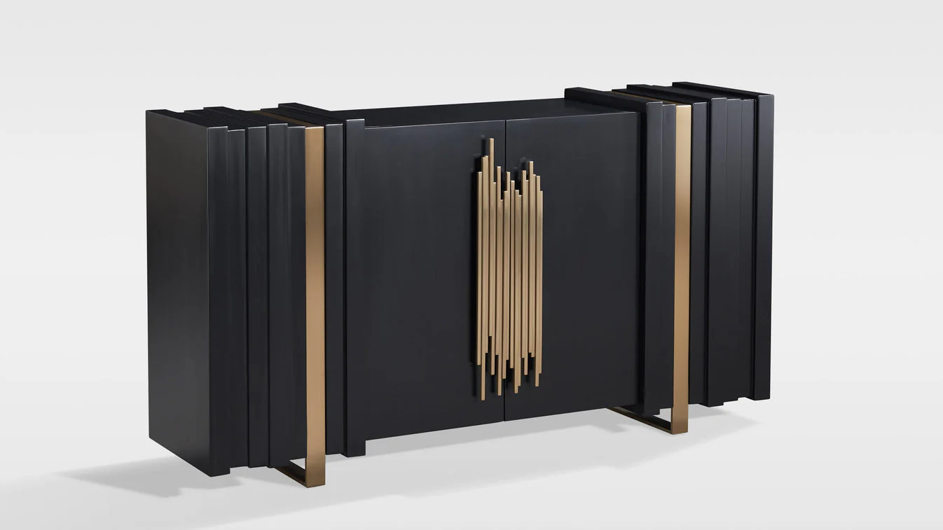 Aurea Black Sideboard - Image 4