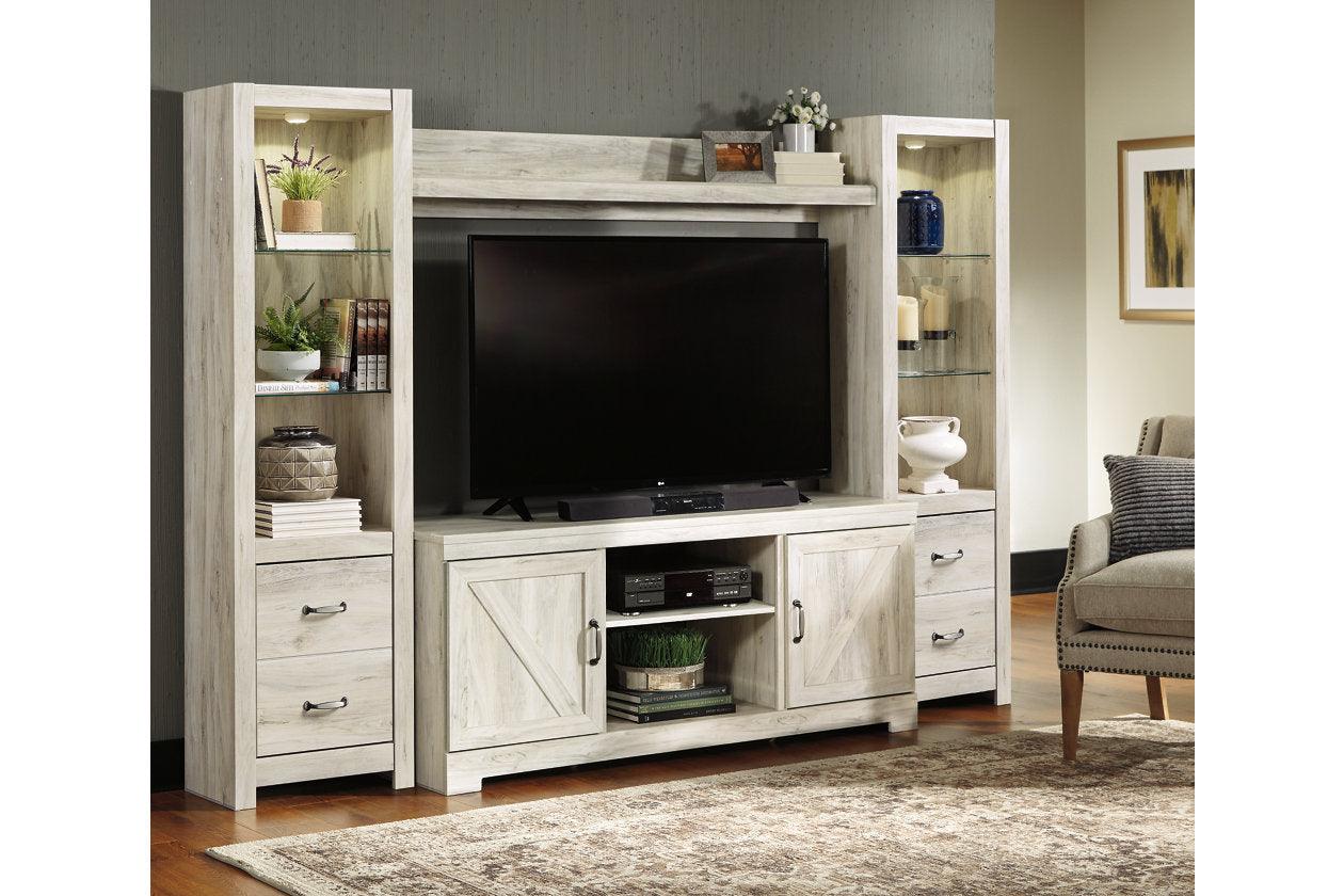 Bellaby Whitewash 4-Piece Entertainment Center - Image 7