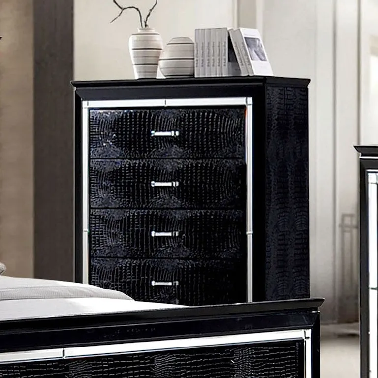 Bellanova Black 5-Piece Queen Bedroom Set - Image 6