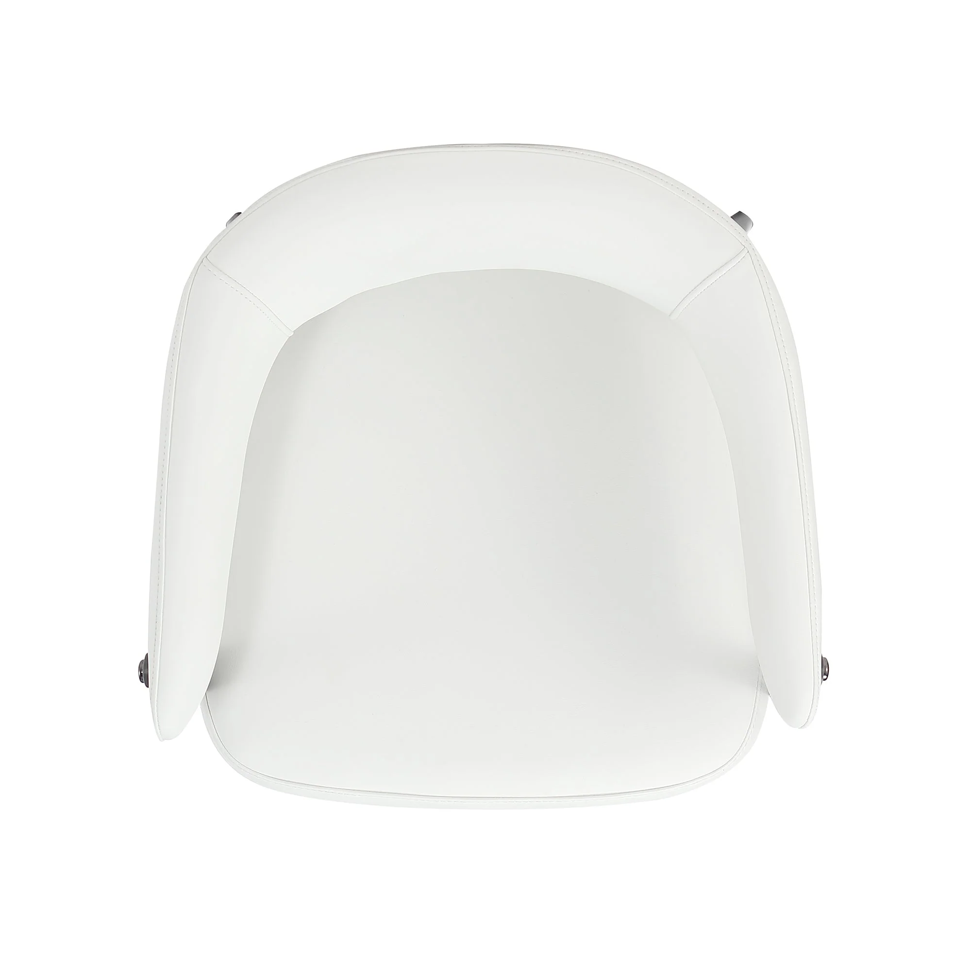 Belle Dining Chair in White - Image 9