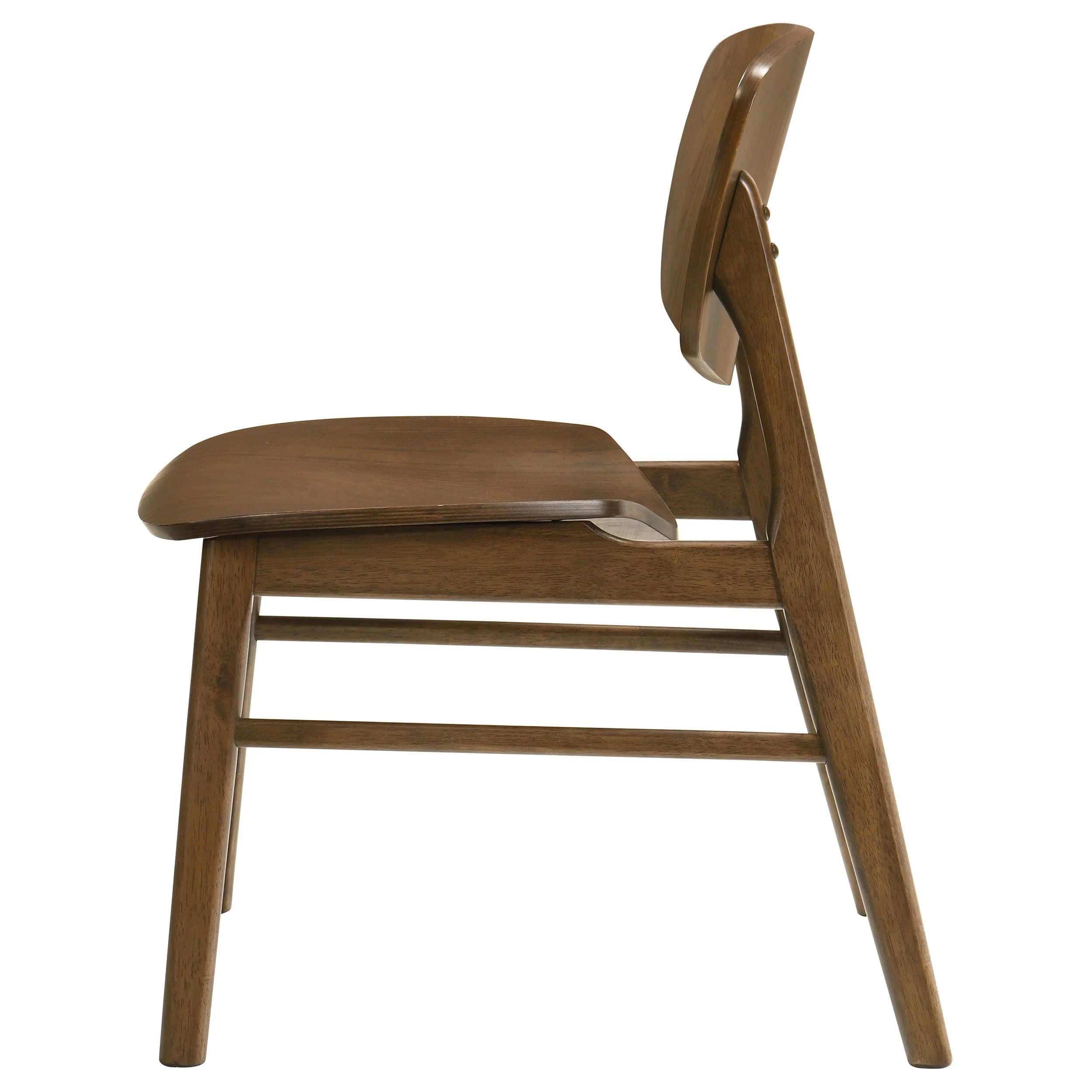 Benford Dark Brown Dining Side Chair Wood Seat (Set of 2) - Image 6