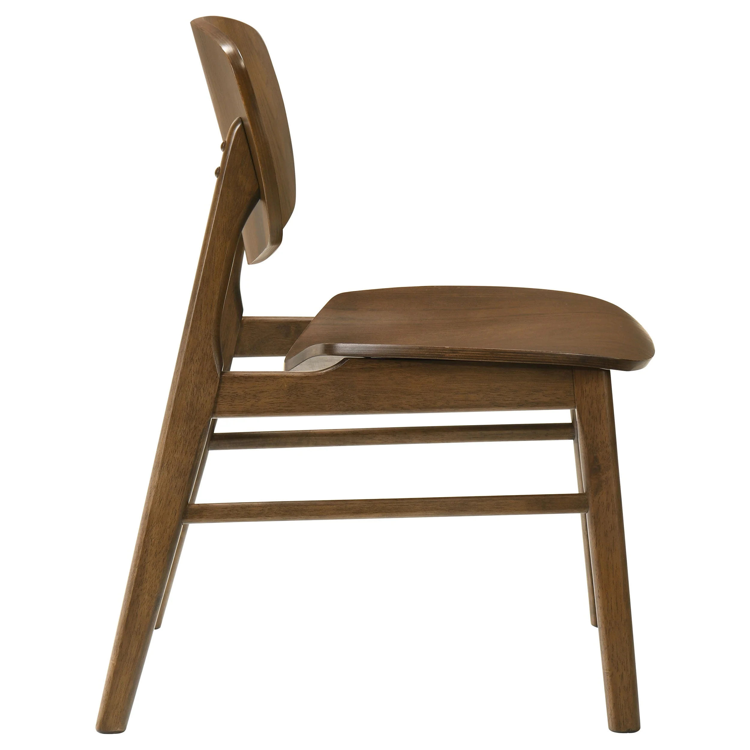 Benford Dark Brown Dining Side Chair Wood Seat (Set of 2) - Image 9