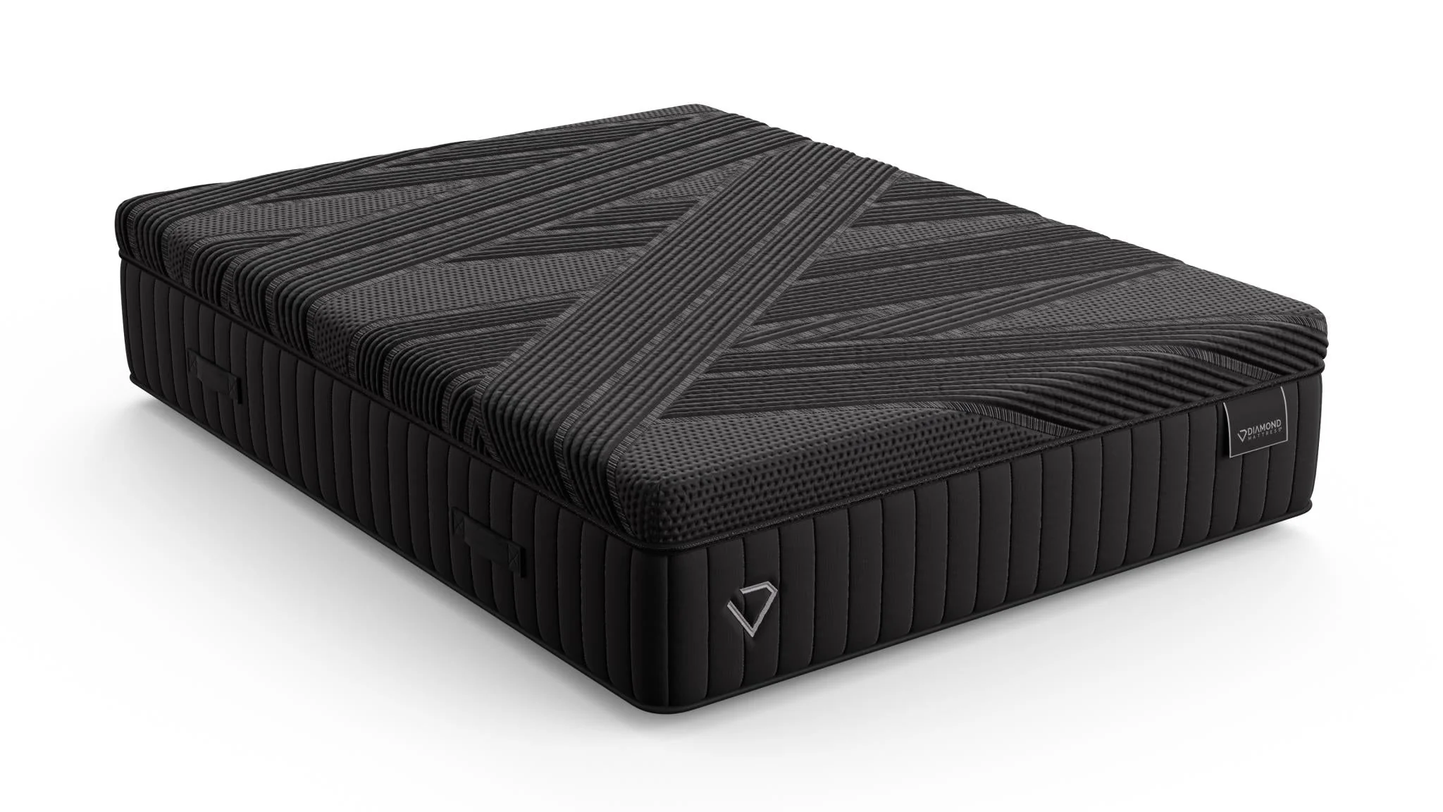 Black Diamond Summit Hybrid 15" Firm Black King Mattress - Image 7