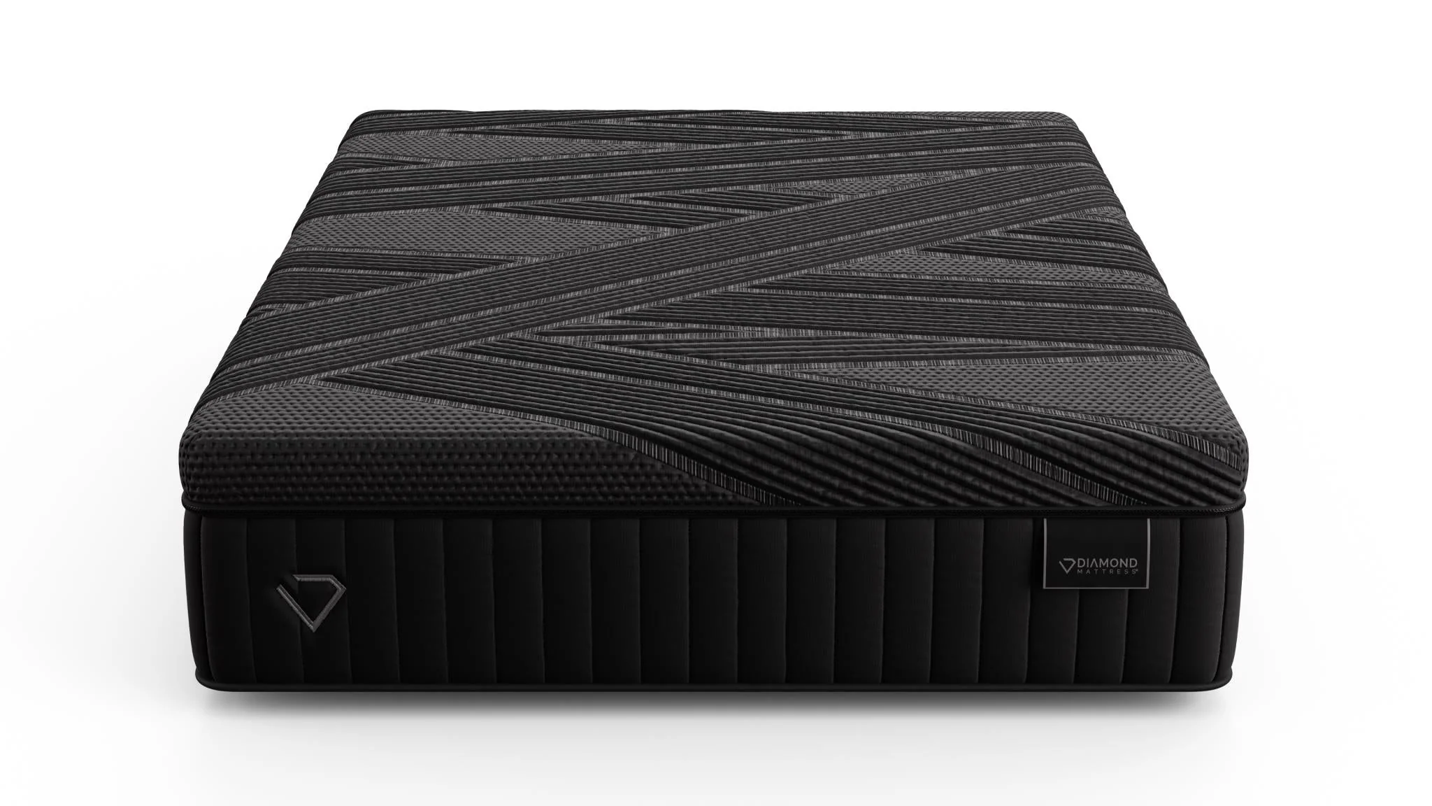 Black Diamond Summit Hybrid 15" Firm Black Twin XL Mattress - Image 4