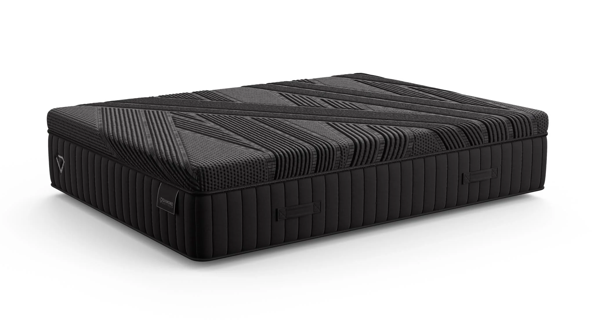 Black Diamond Summit Hybrid 15" Plush Black King Mattress - Image 6