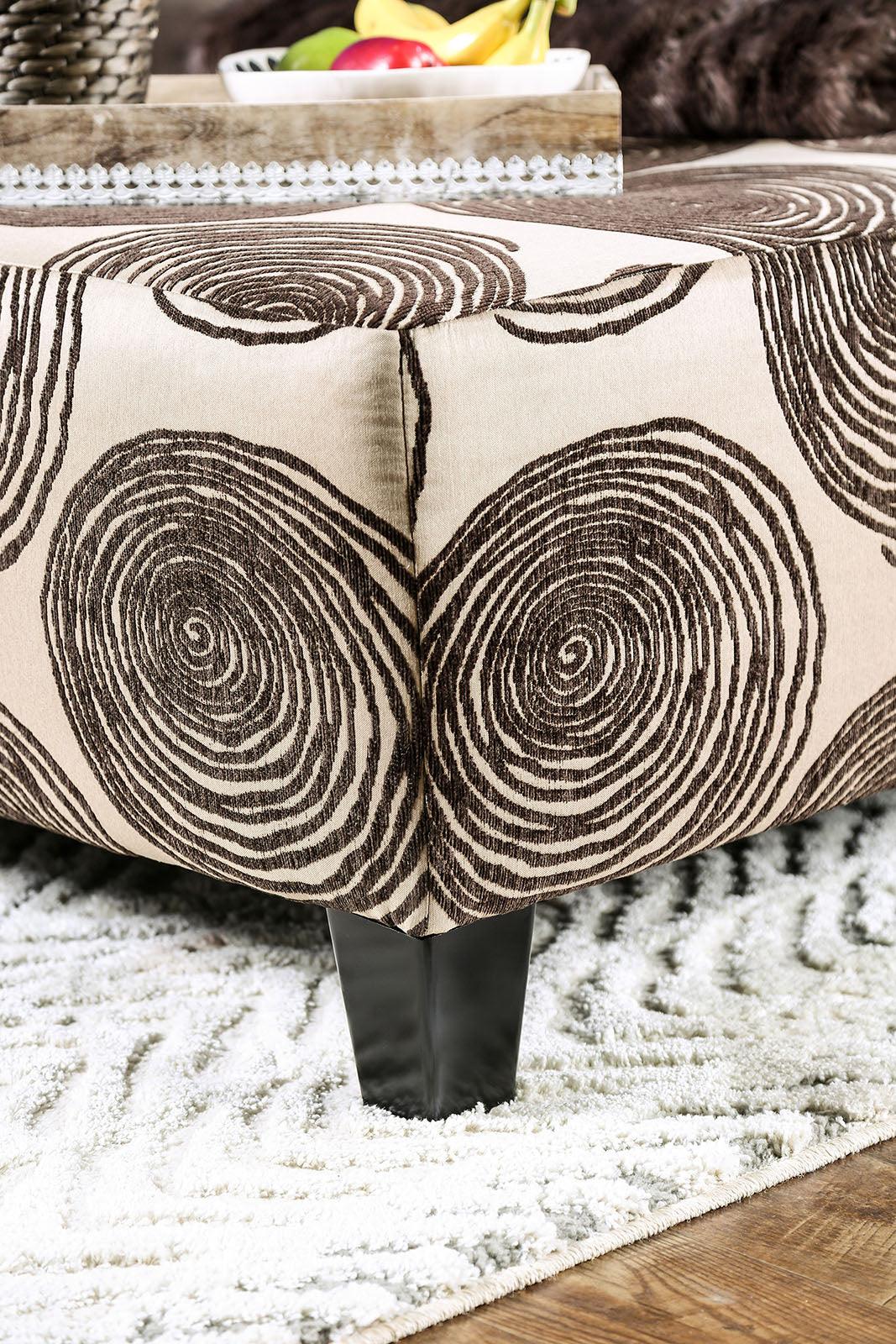 Bonaventura Brown Loveseat - Image 2
