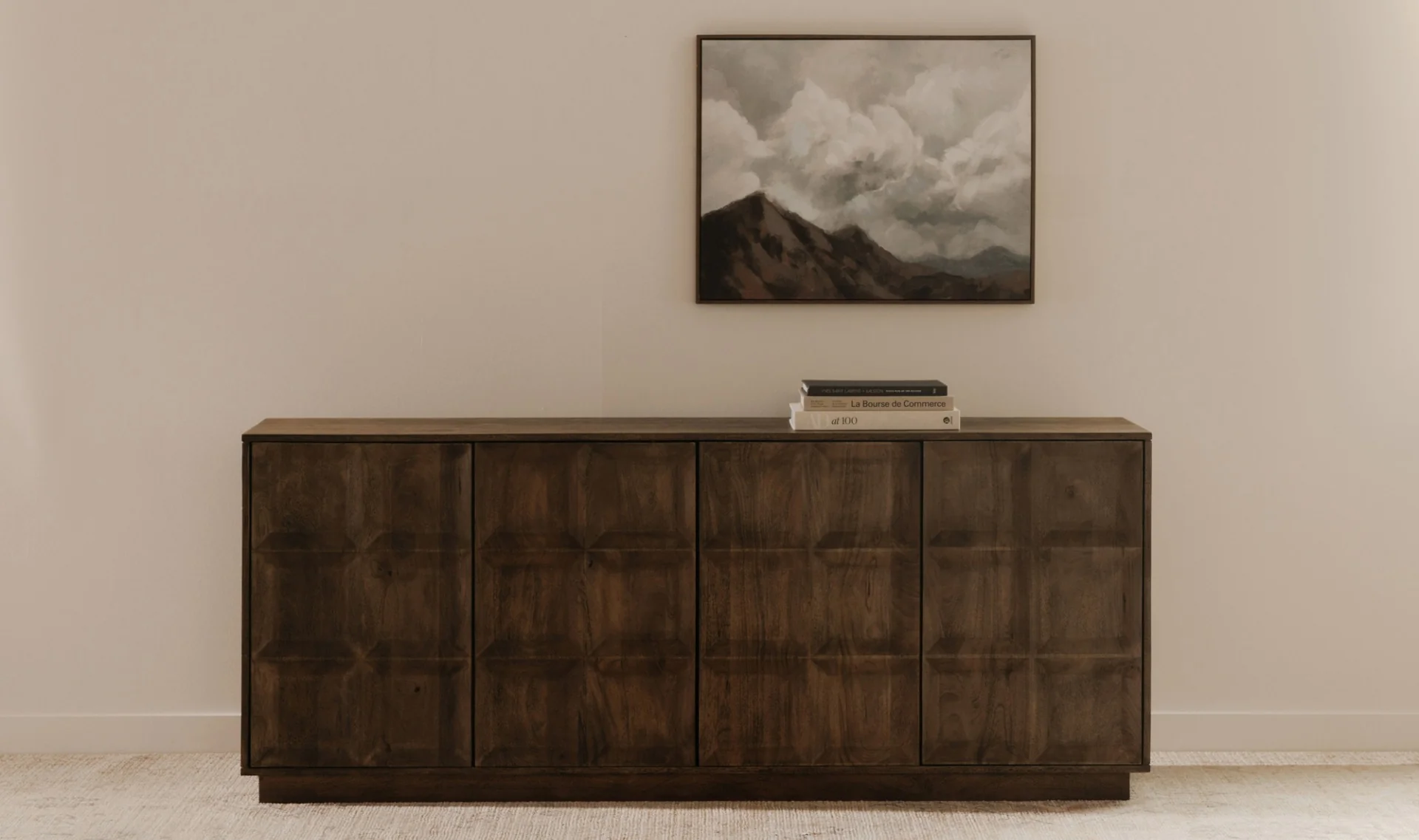 Bowen Sideboard Deep Brown - Image 3