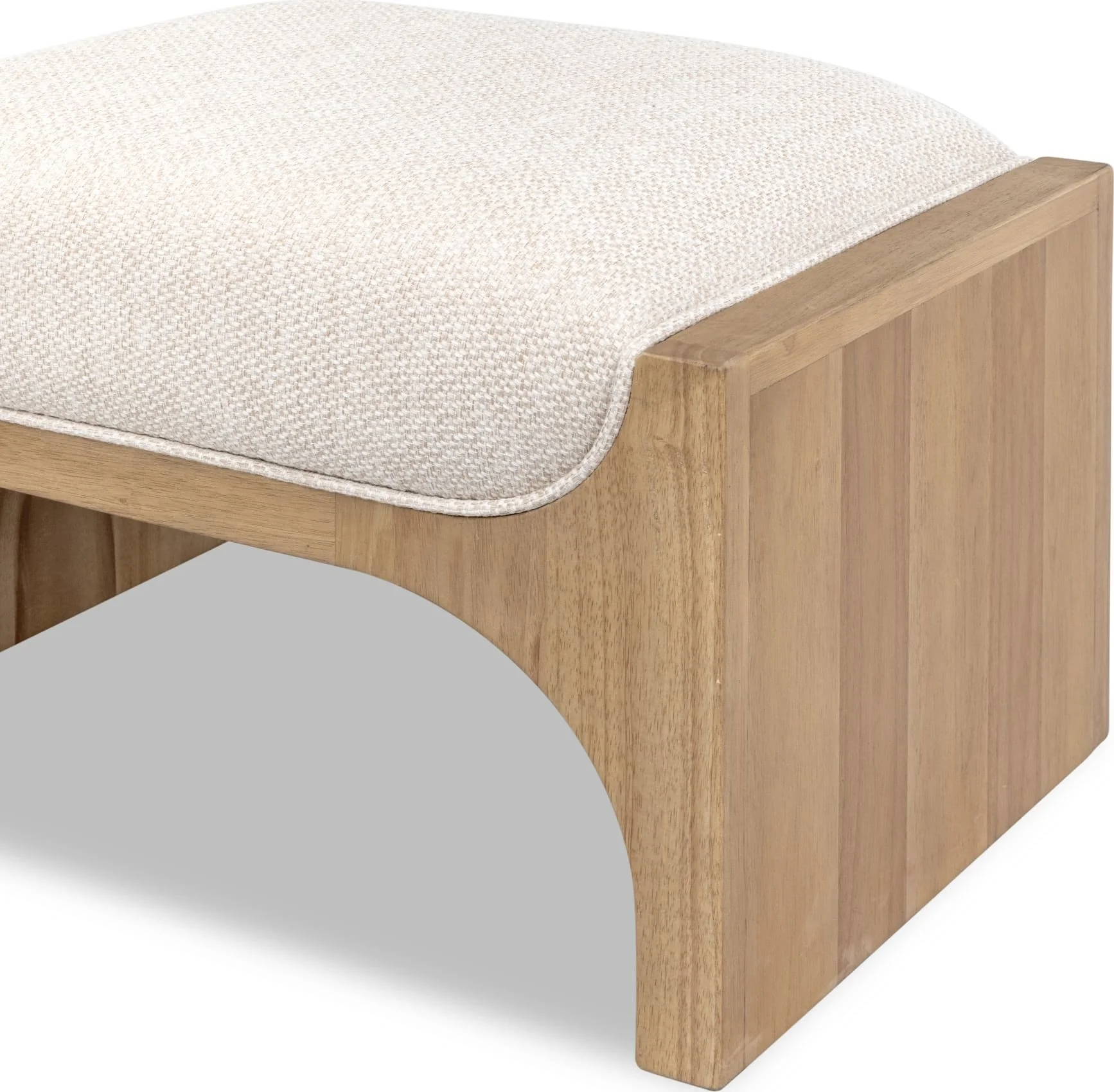 Brentwood Harvest Weave/Brioche Ottoman - Image 5