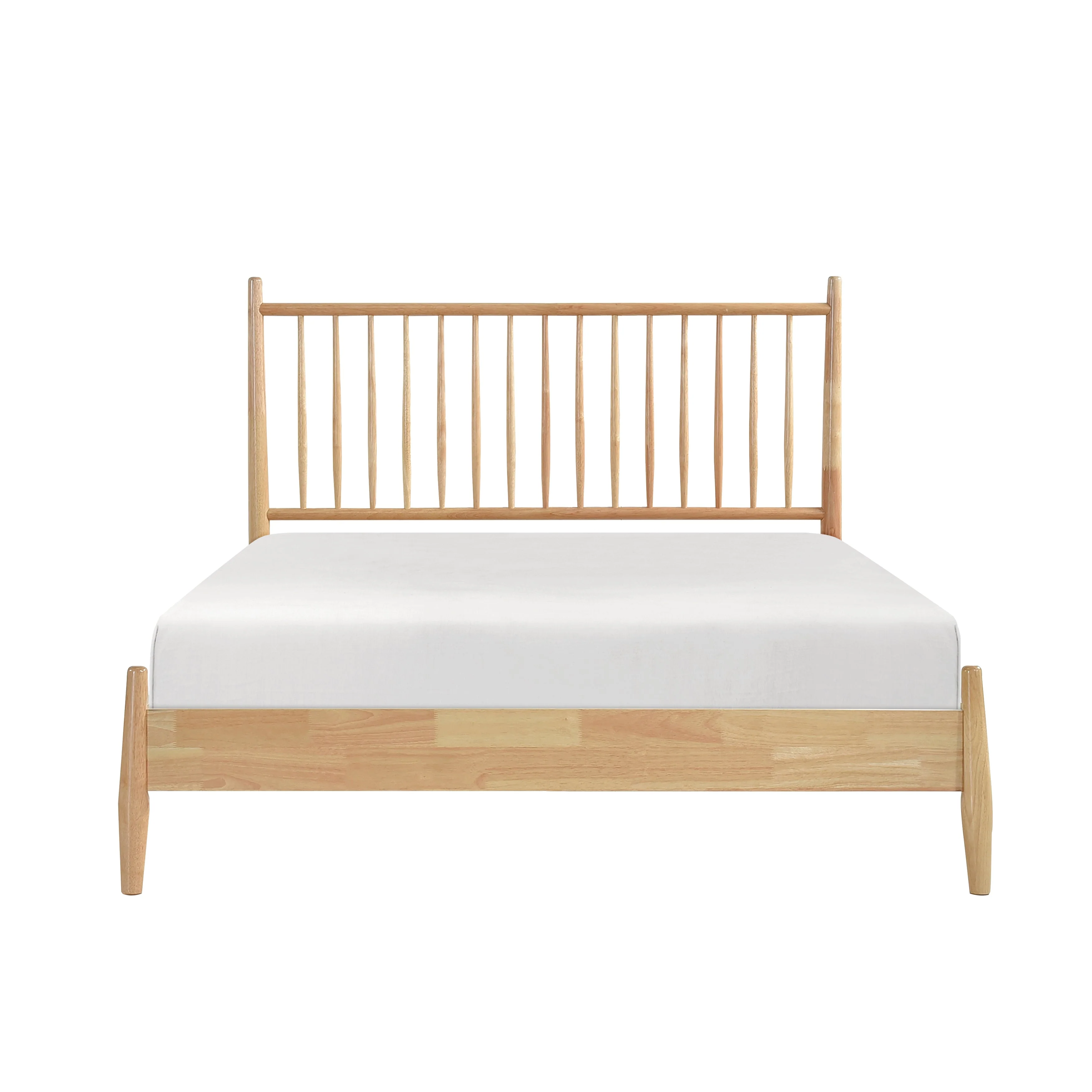 Brickell Natural Full Platform Bed