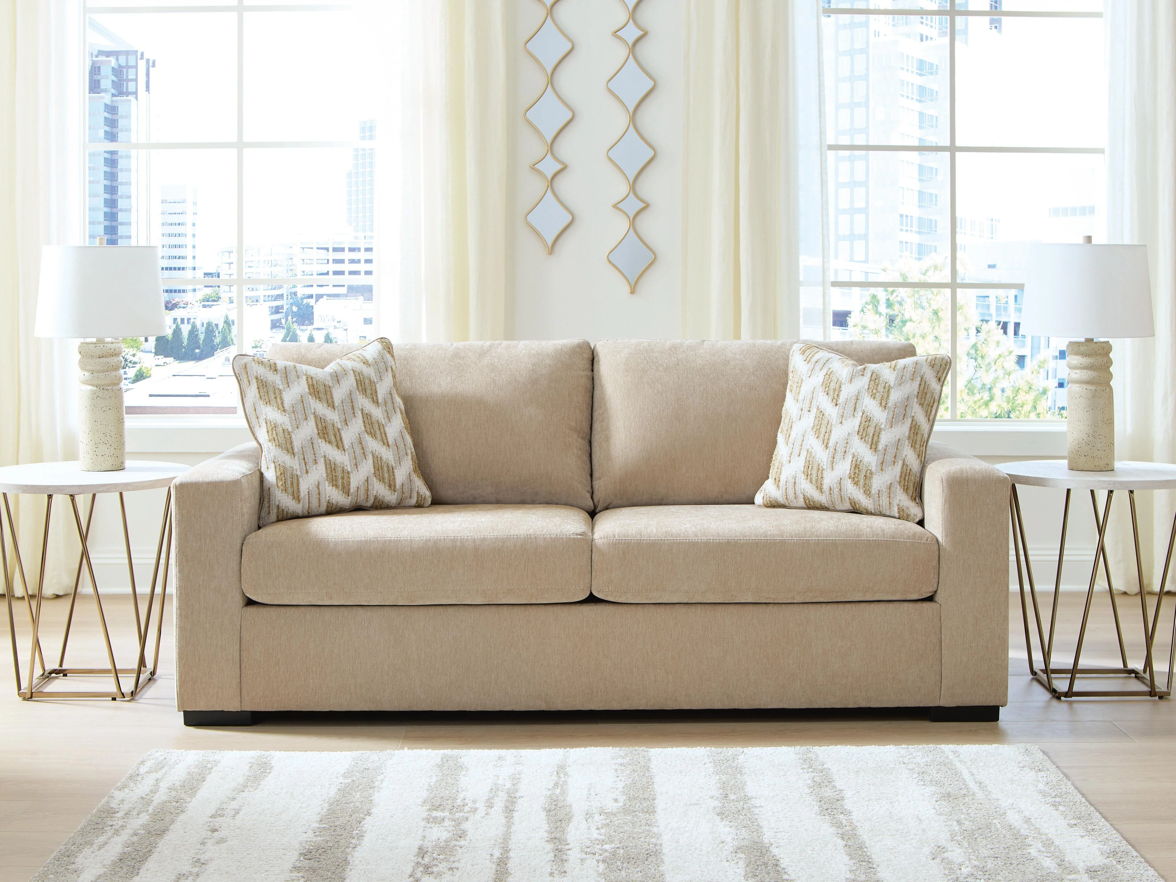 Bridgepoint Almond Living Room Set - Image 5
