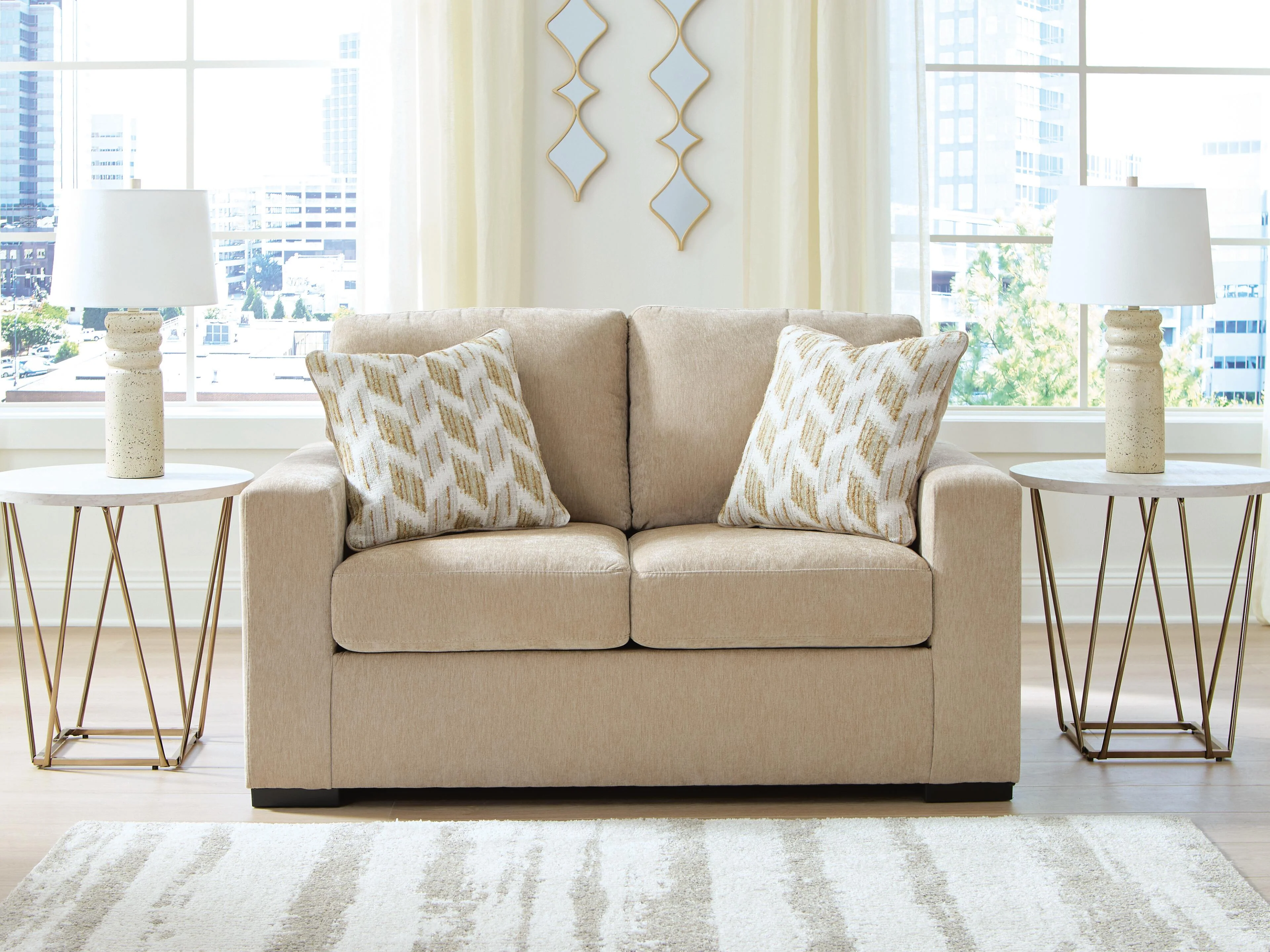 Bridgepoint Almond Living Room Set - Image 6