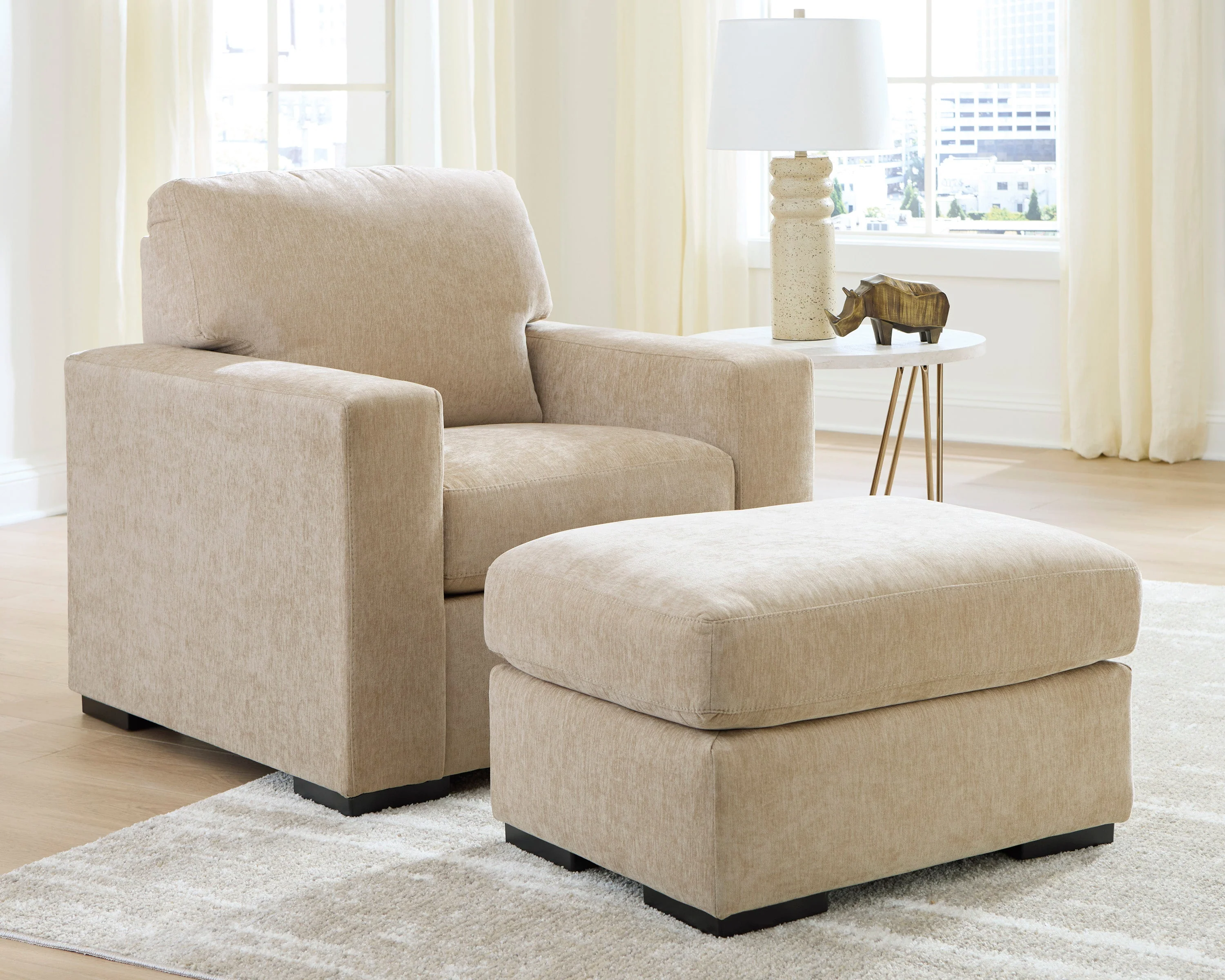 Bridgepoint Almond Living Room Set - Image 9