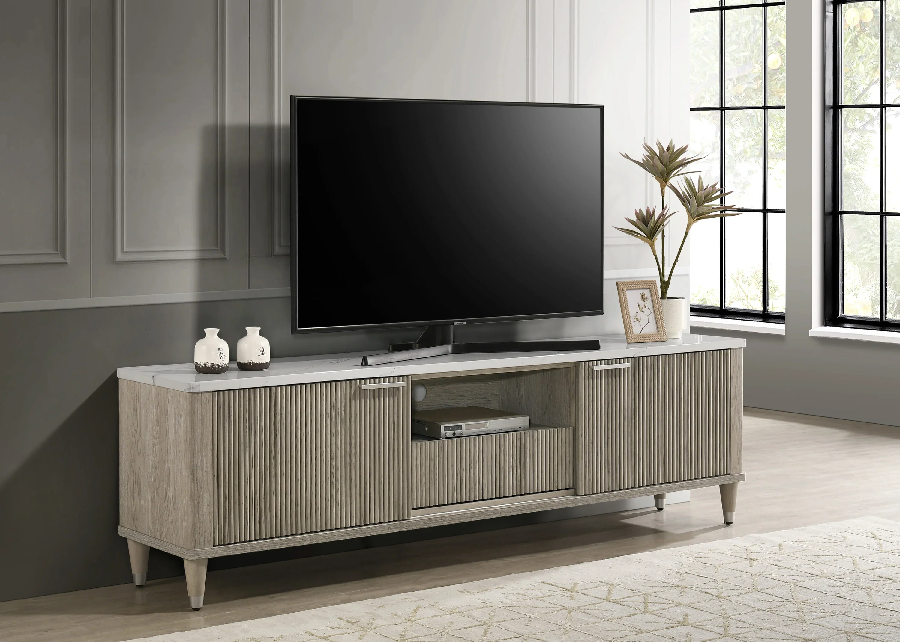 Britany Driftwood TV Stand