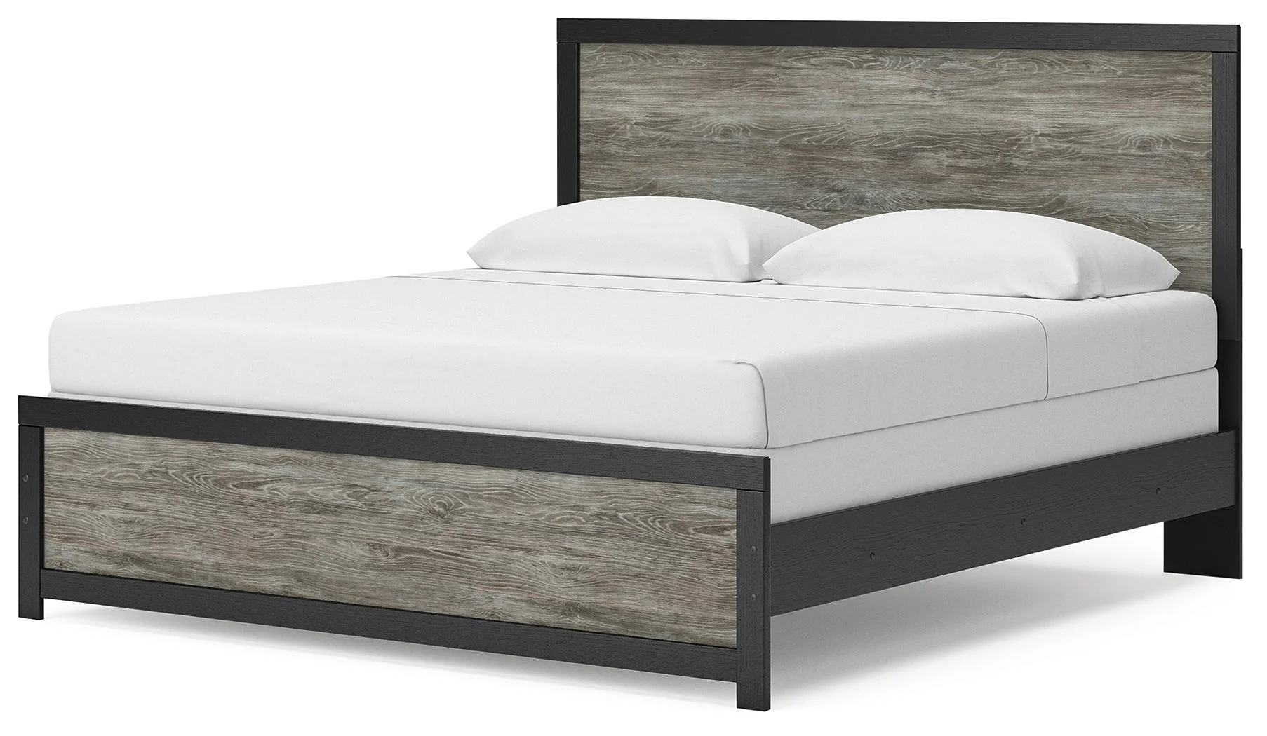 Broachmyn Black/Gray King Panel Bed - Image 2