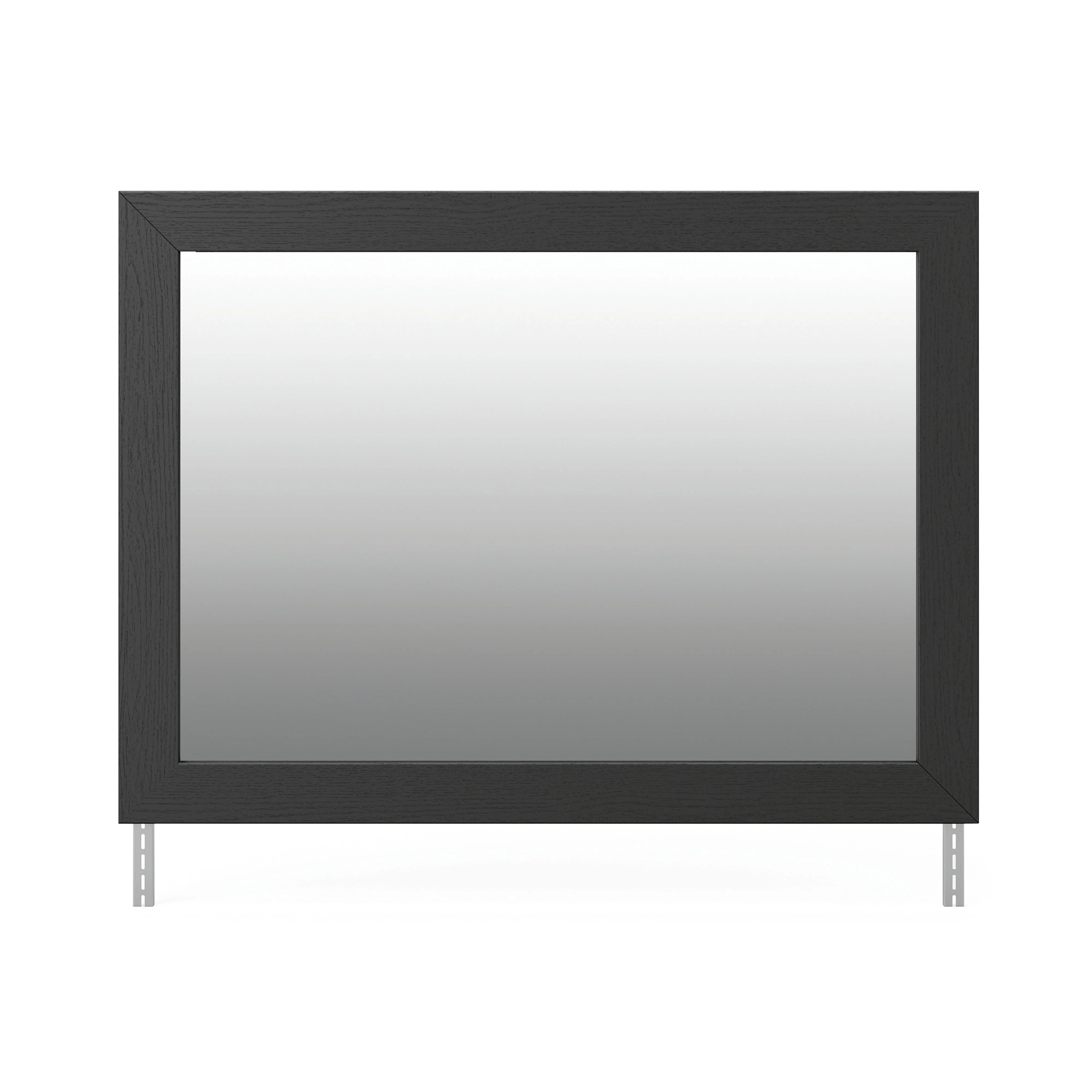 Broachmyn Black/Gray LED Bookcase Panel Bedroom Set - Image 24