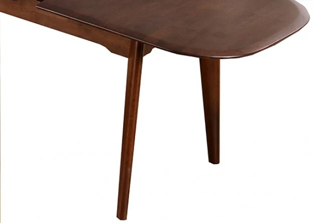 Buren Rich Walnut 5-Piece Dining Room Set - Image 4