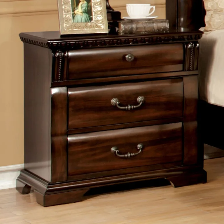 Burleigh Cherry 5-Piece Queen Bedroom Set - Image 3