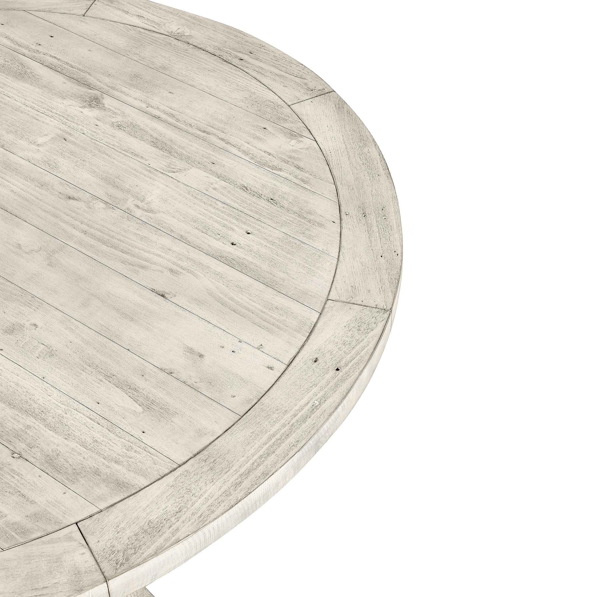 Caleb Dining Table - Distressed Ivory - Image 4