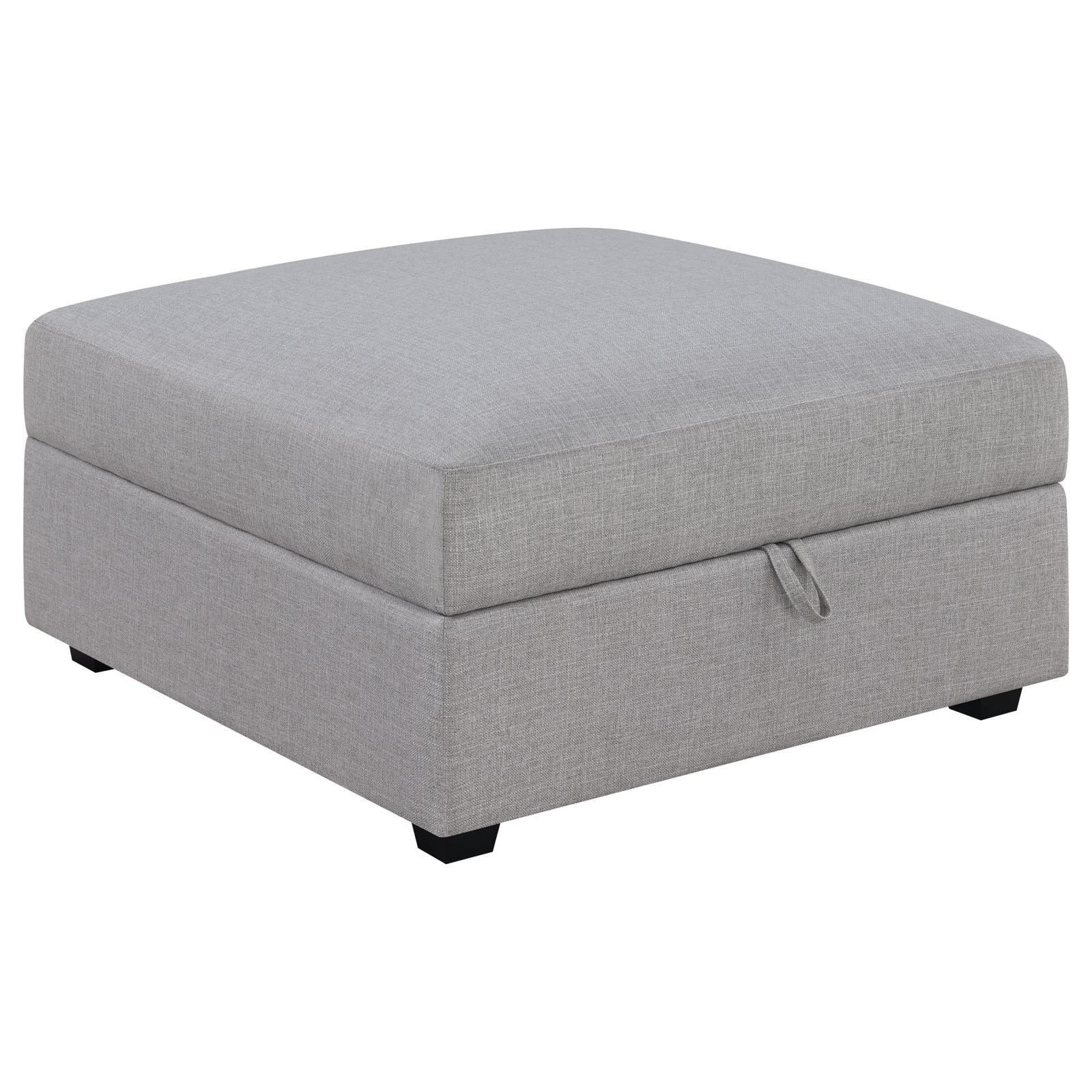 Cambria Grey 6-piece Upholstered Modular Sectional - Image 7