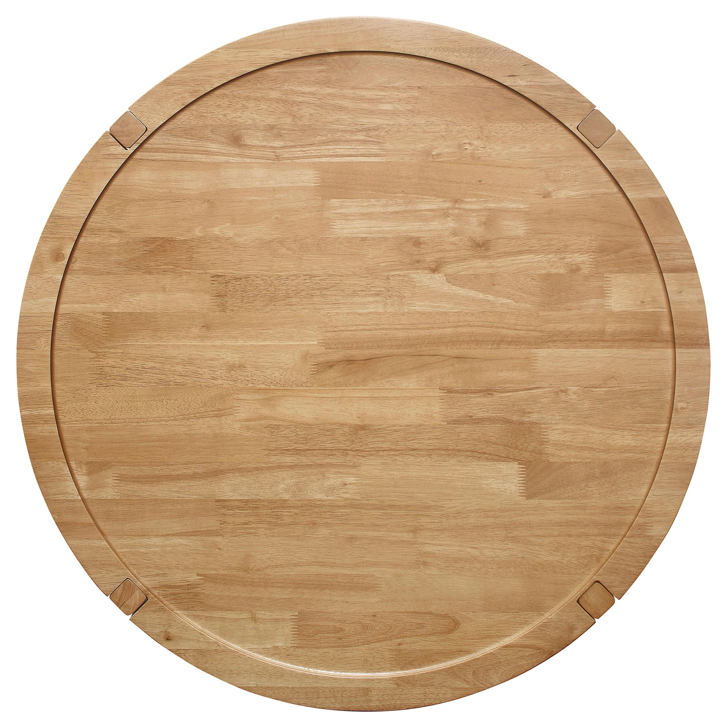 Camillo Maple 3-Piece Round Coffee and End Table Set - Image 10