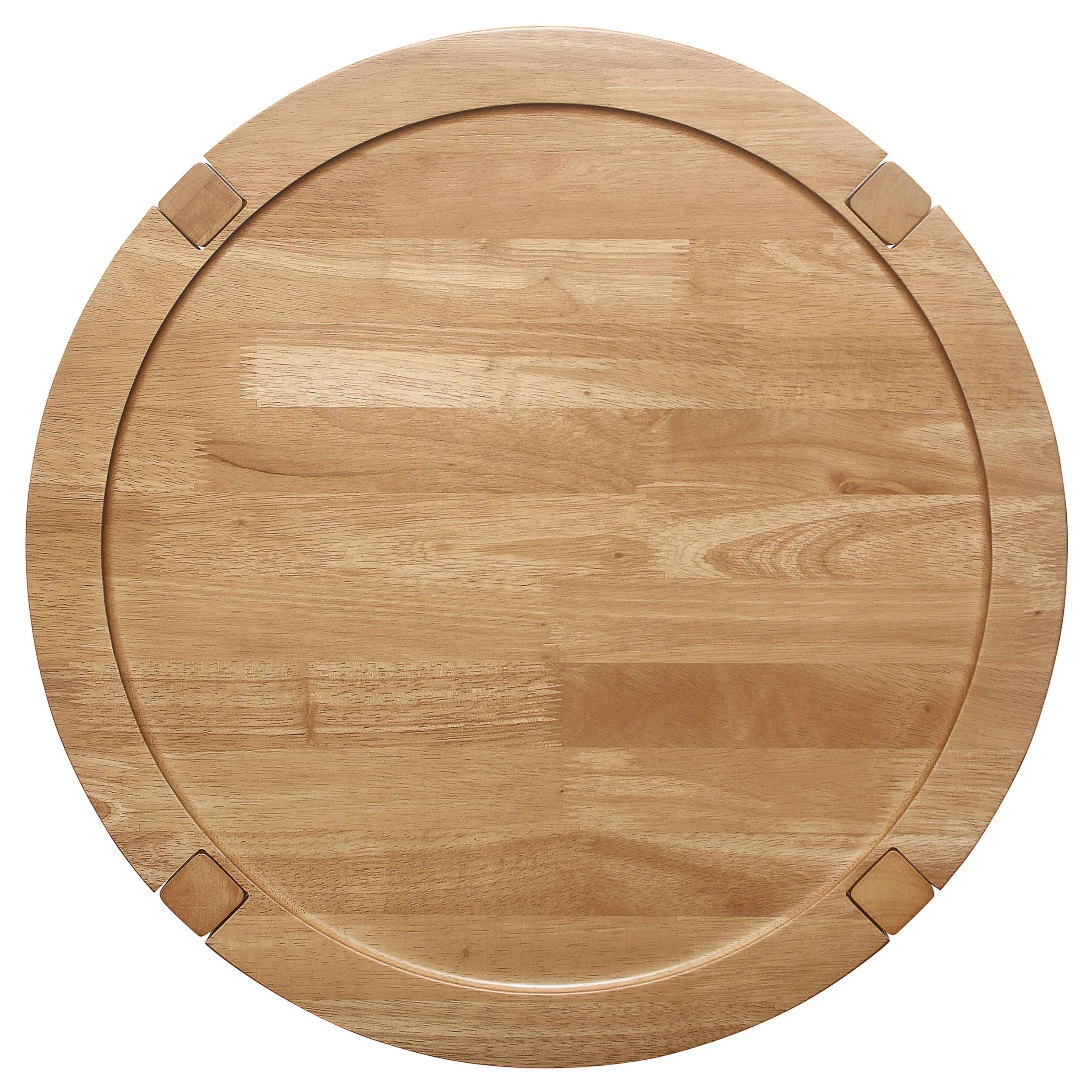 Camillo Maple 3-Piece Round Coffee and End Table Set - Image 6