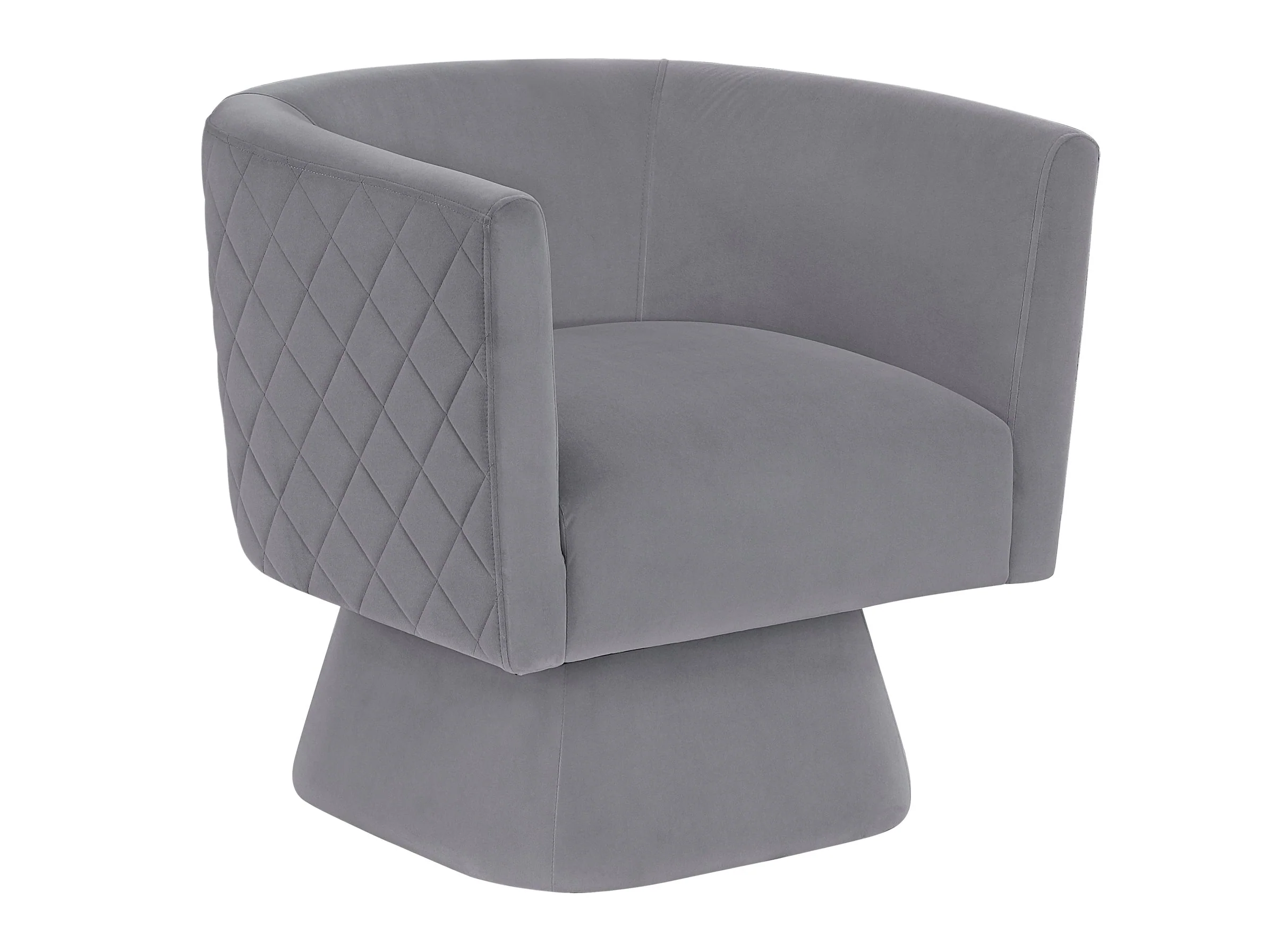 Candace Gray Swivel Chair