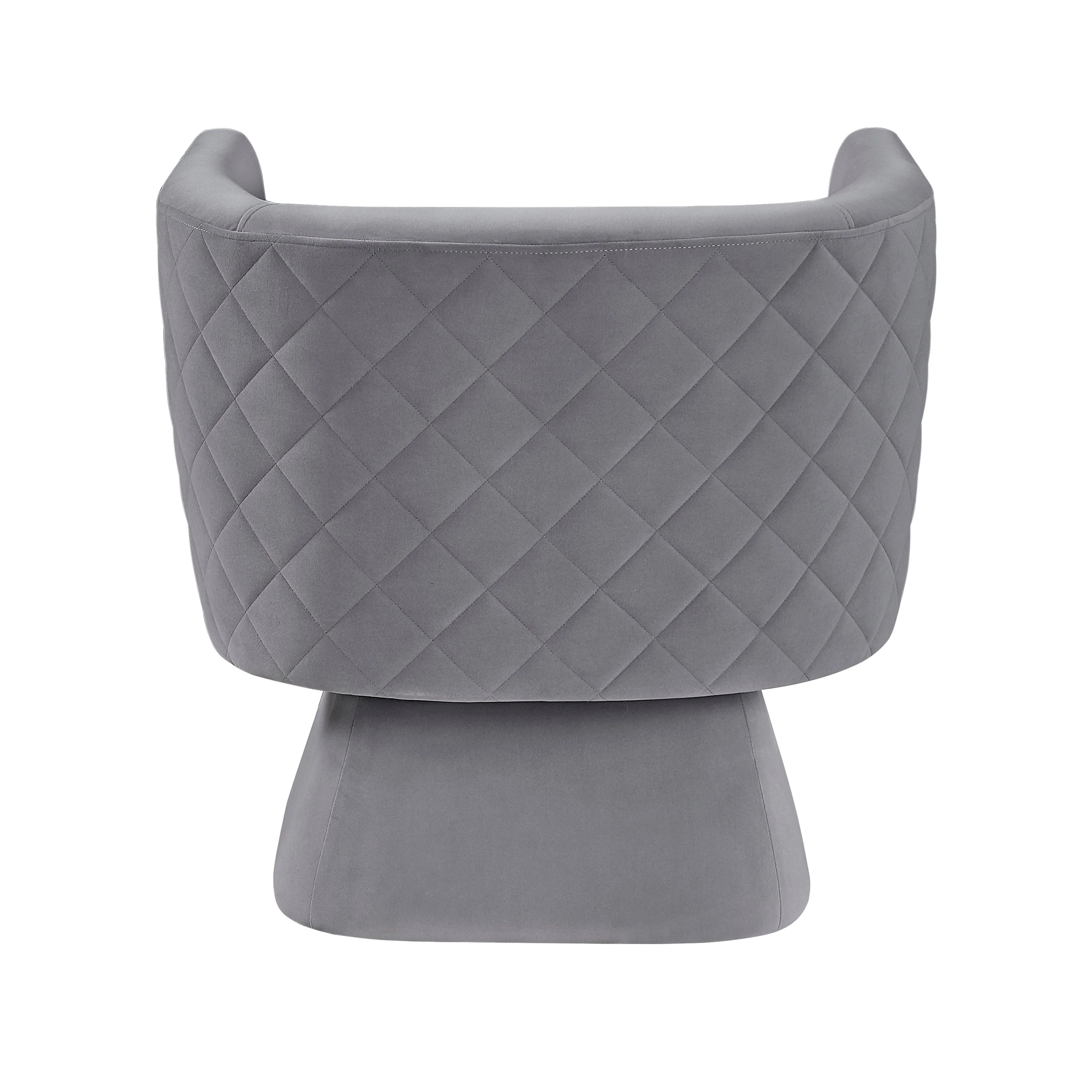 Candace Gray Swivel Chair - Image 5